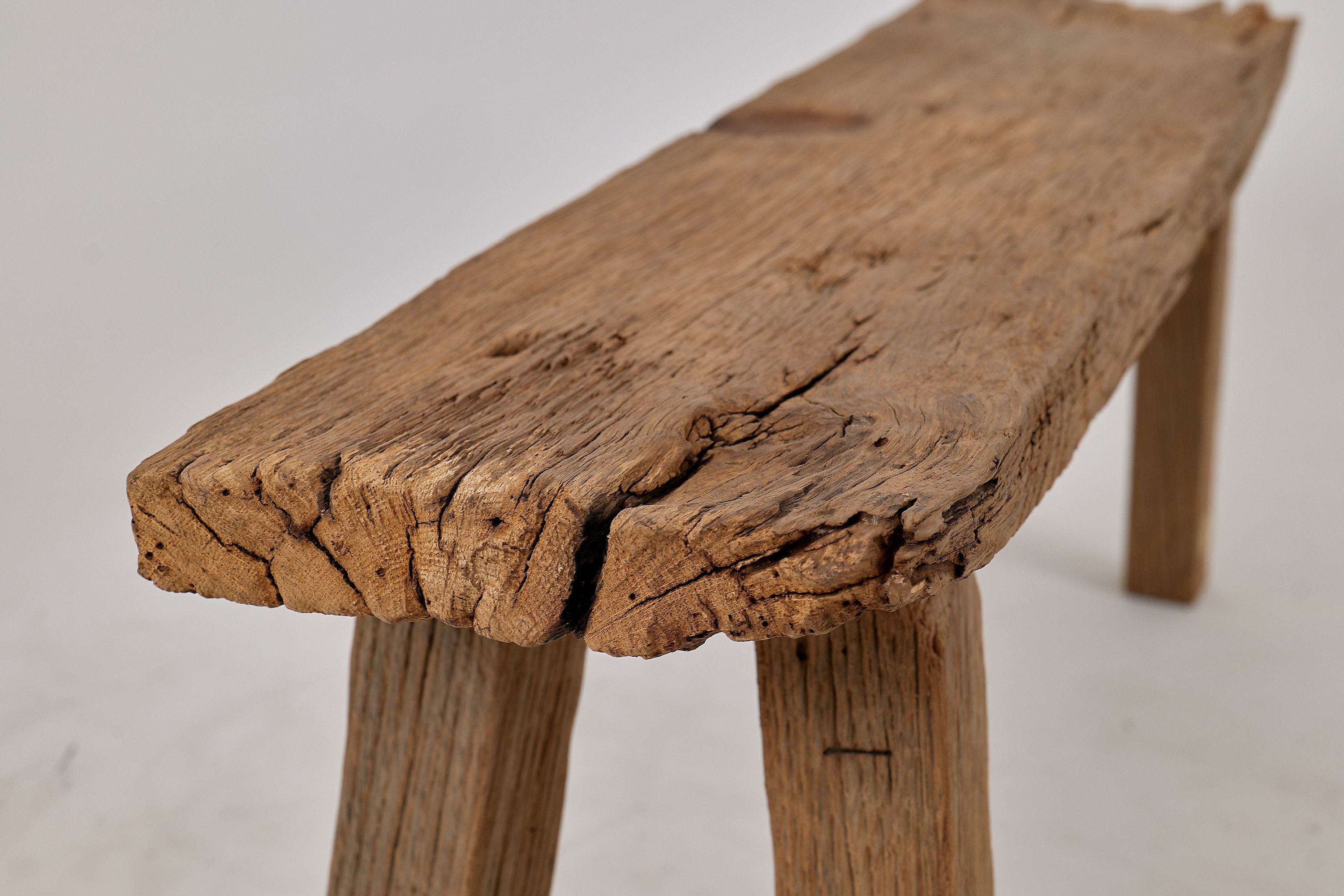 Reclaimed Oak Bench/Console - image 16