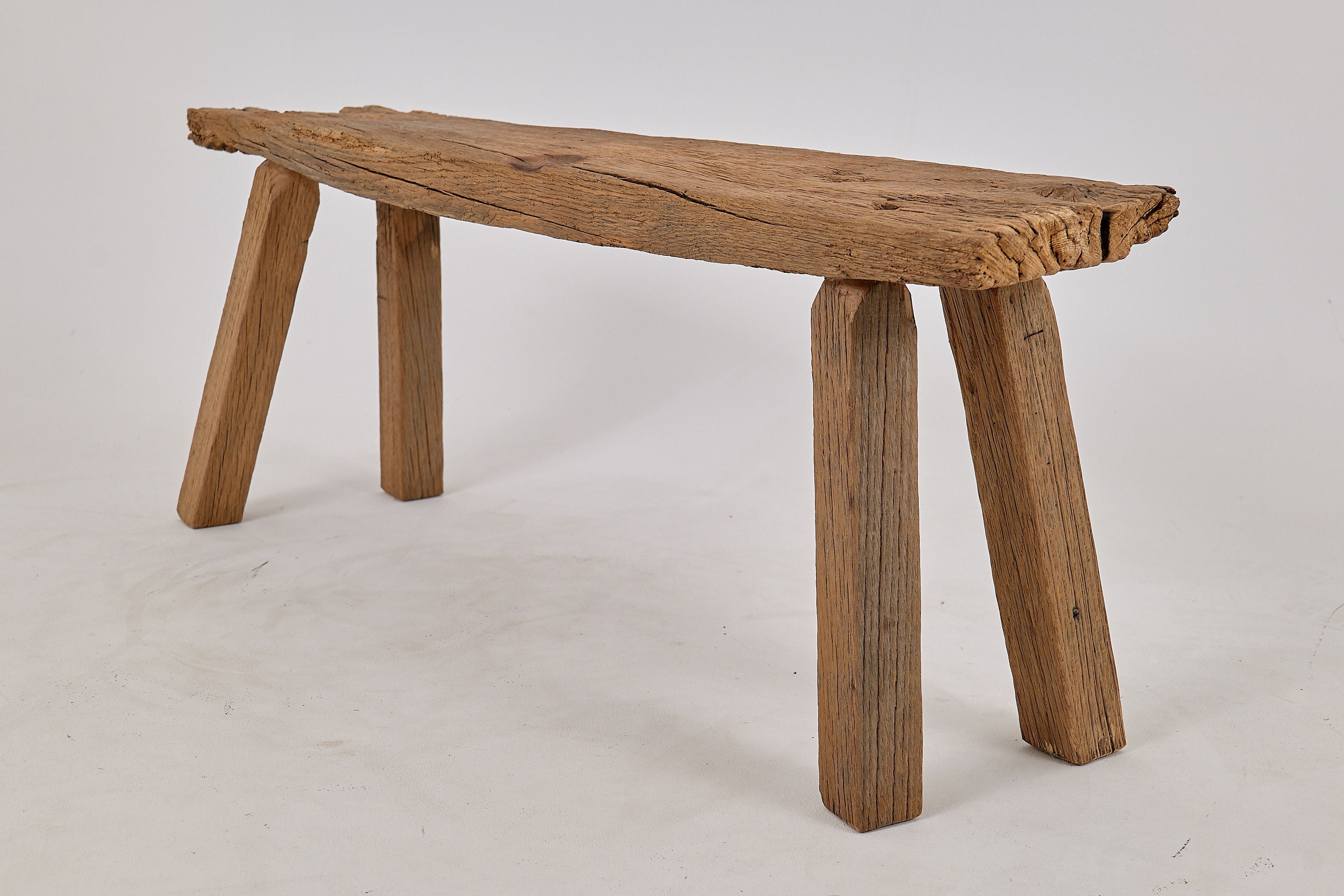 Reclaimed Oak Bench/Console - image 13