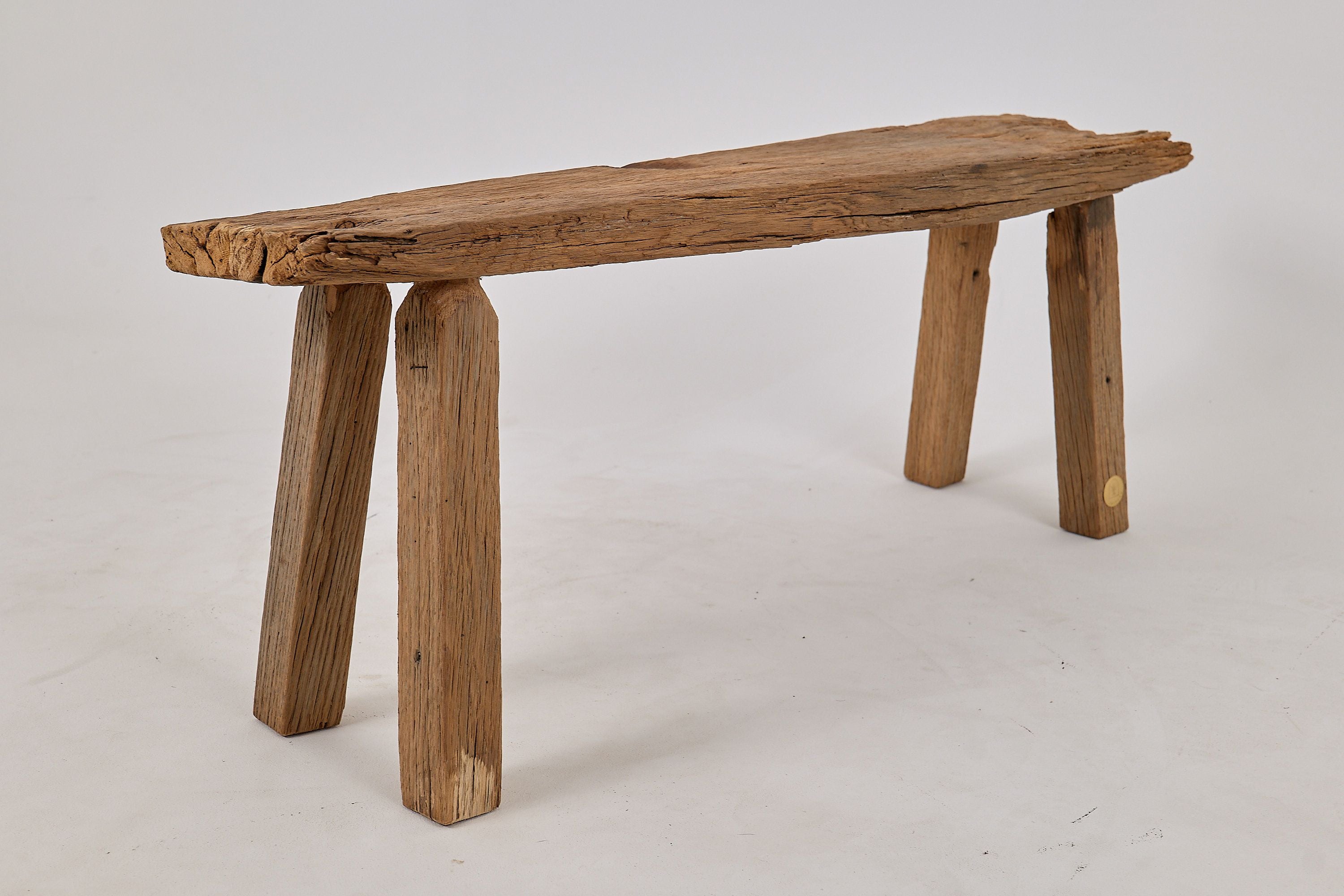 Reclaimed Oak Bench/Console - image 14