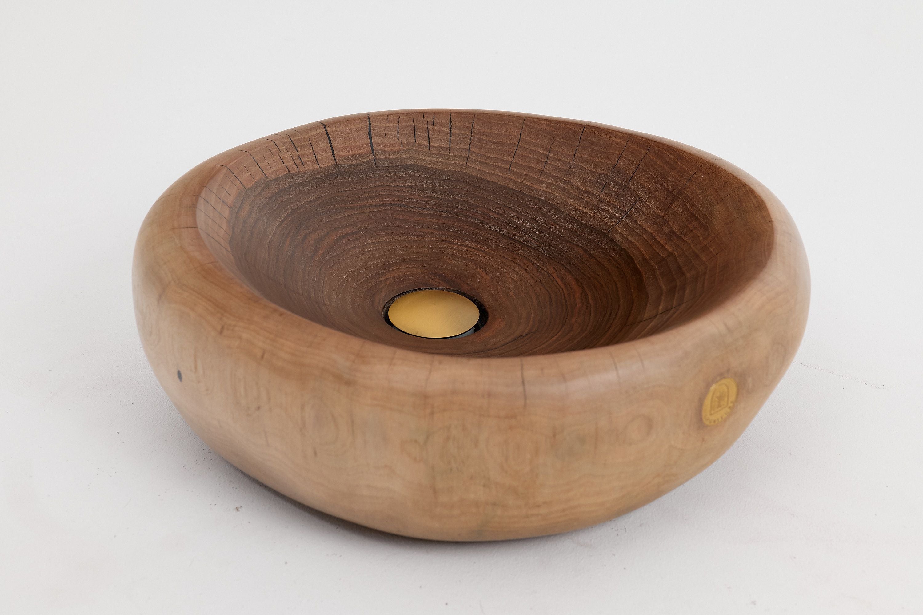Banik, Organic Sculpted Wood Sink - Carved From Solid Wood - image 2
