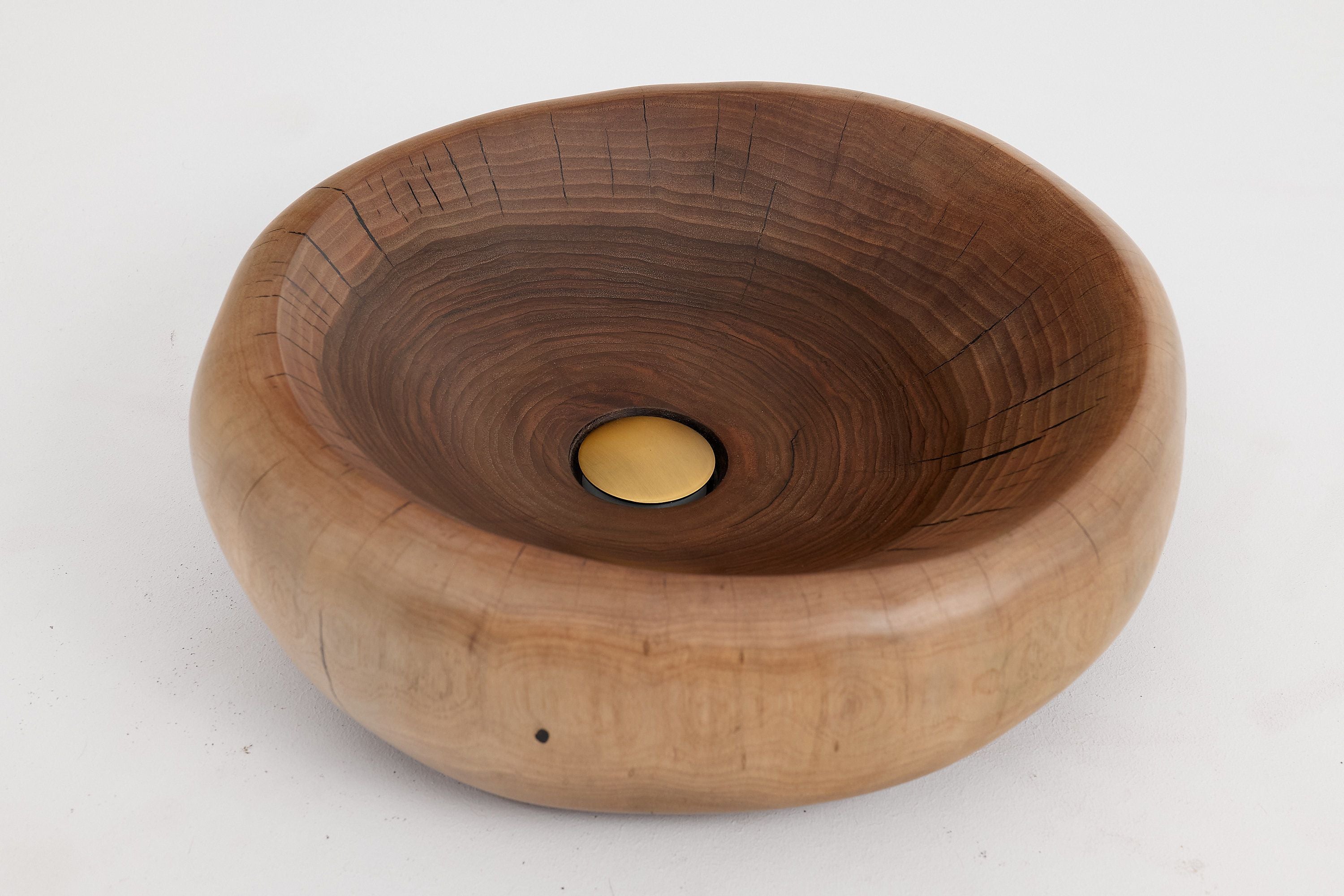 Banik, Organic Sculpted Wood Sink - Carved From Solid Wood - image 12