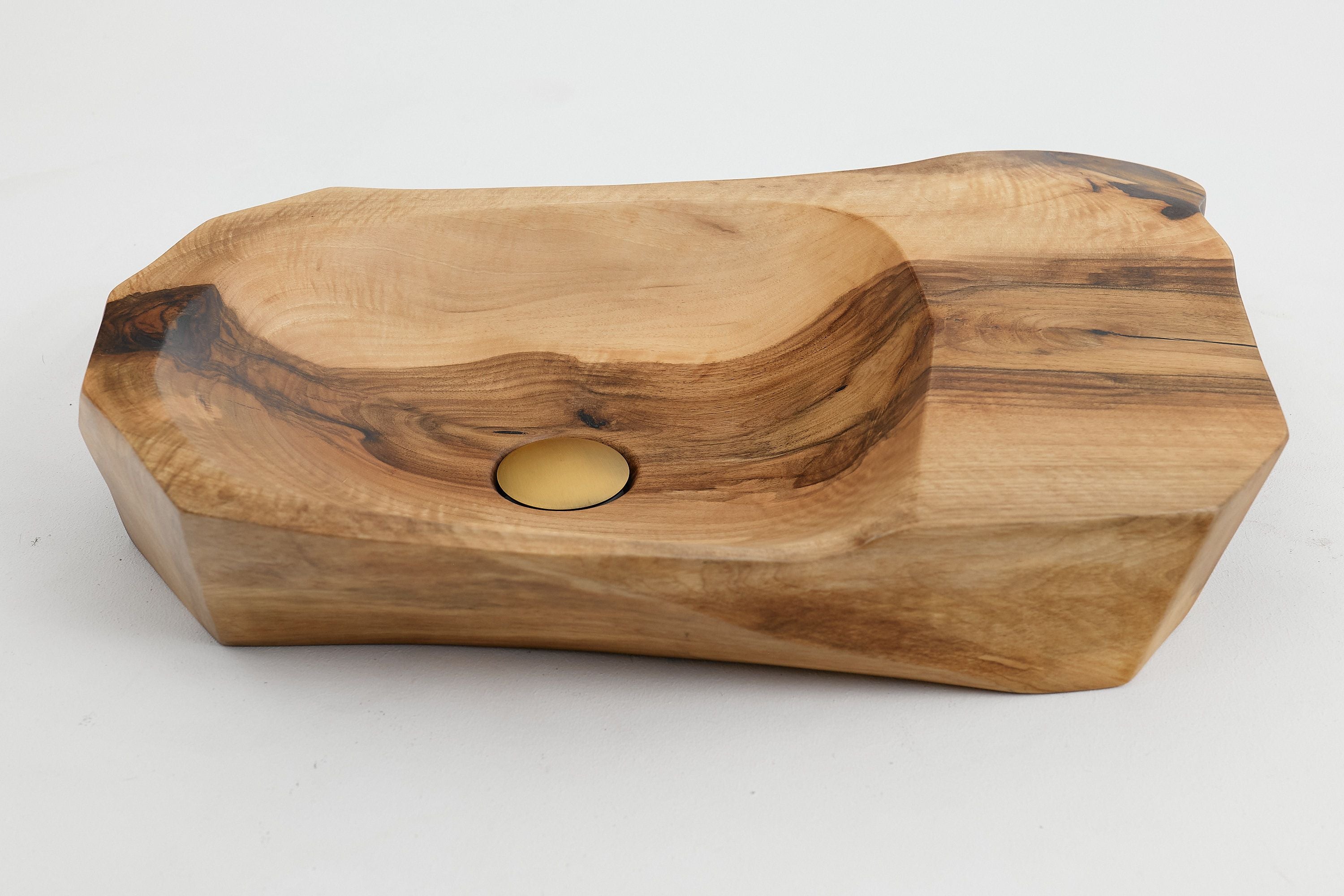 Banik, Organic Sculpted Wood Sink - Carved From Solid Wood - image 10