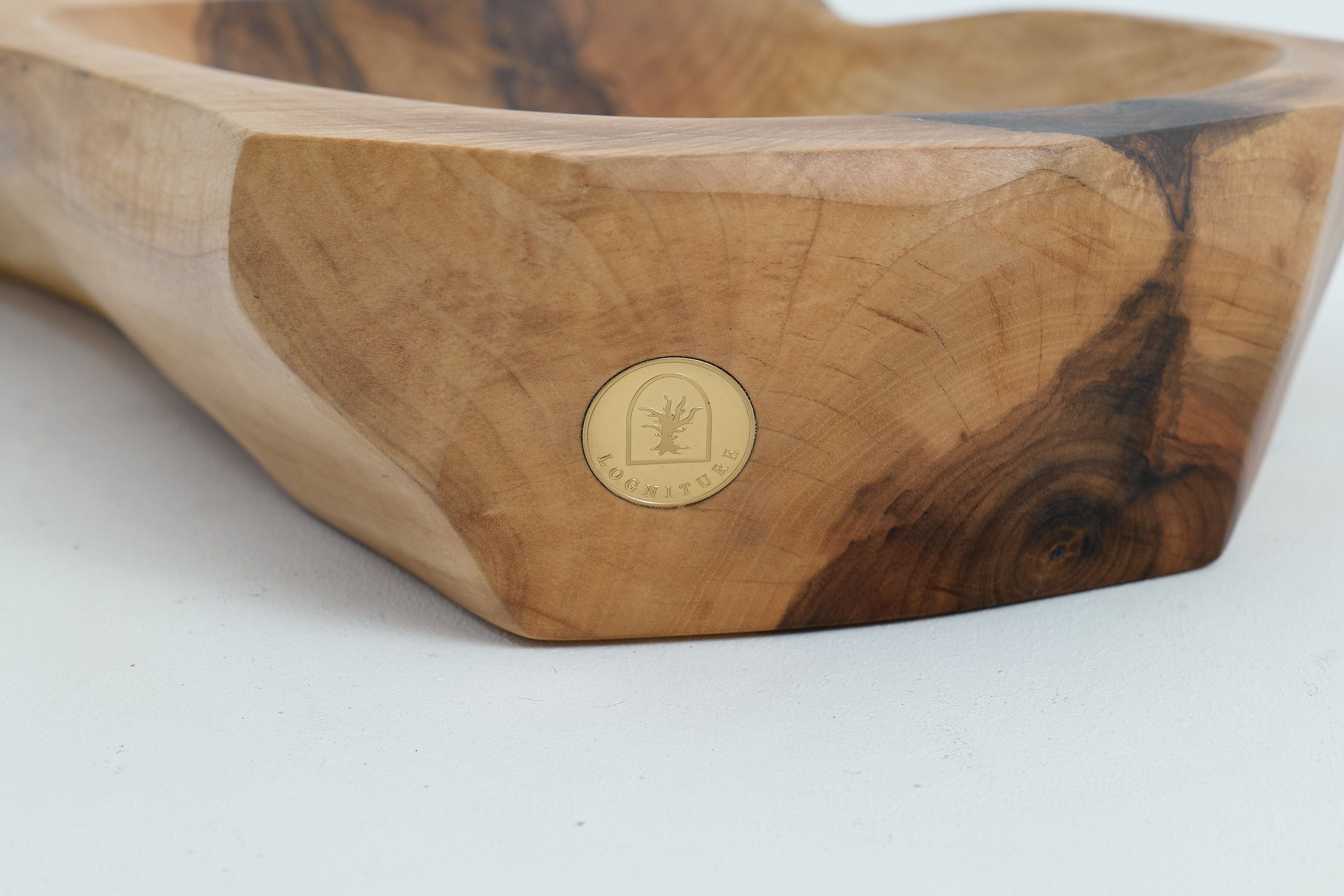 Banik, Organic Sculpted Wood Sink - Carved From Solid Wood - image 6