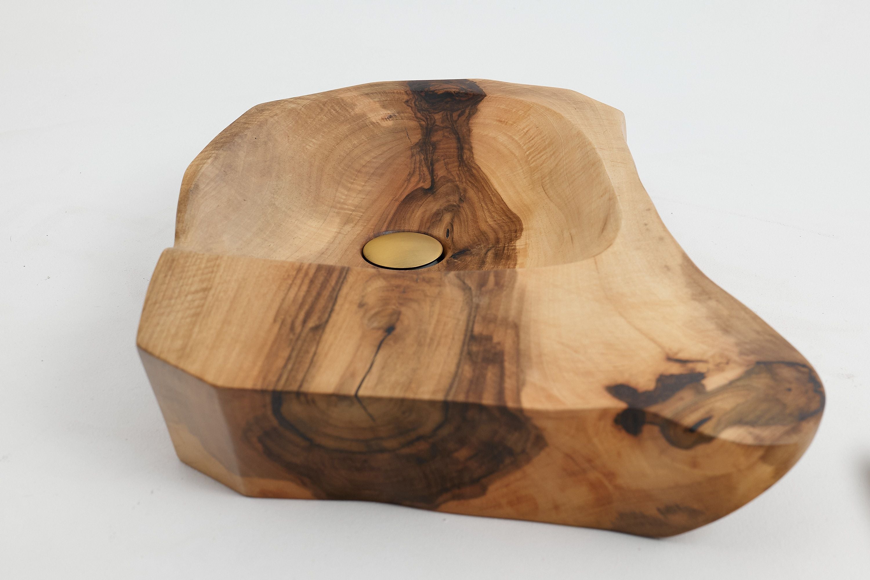Banik, Organic Sculpted Wood Sink - Carved From Solid Wood - image 13