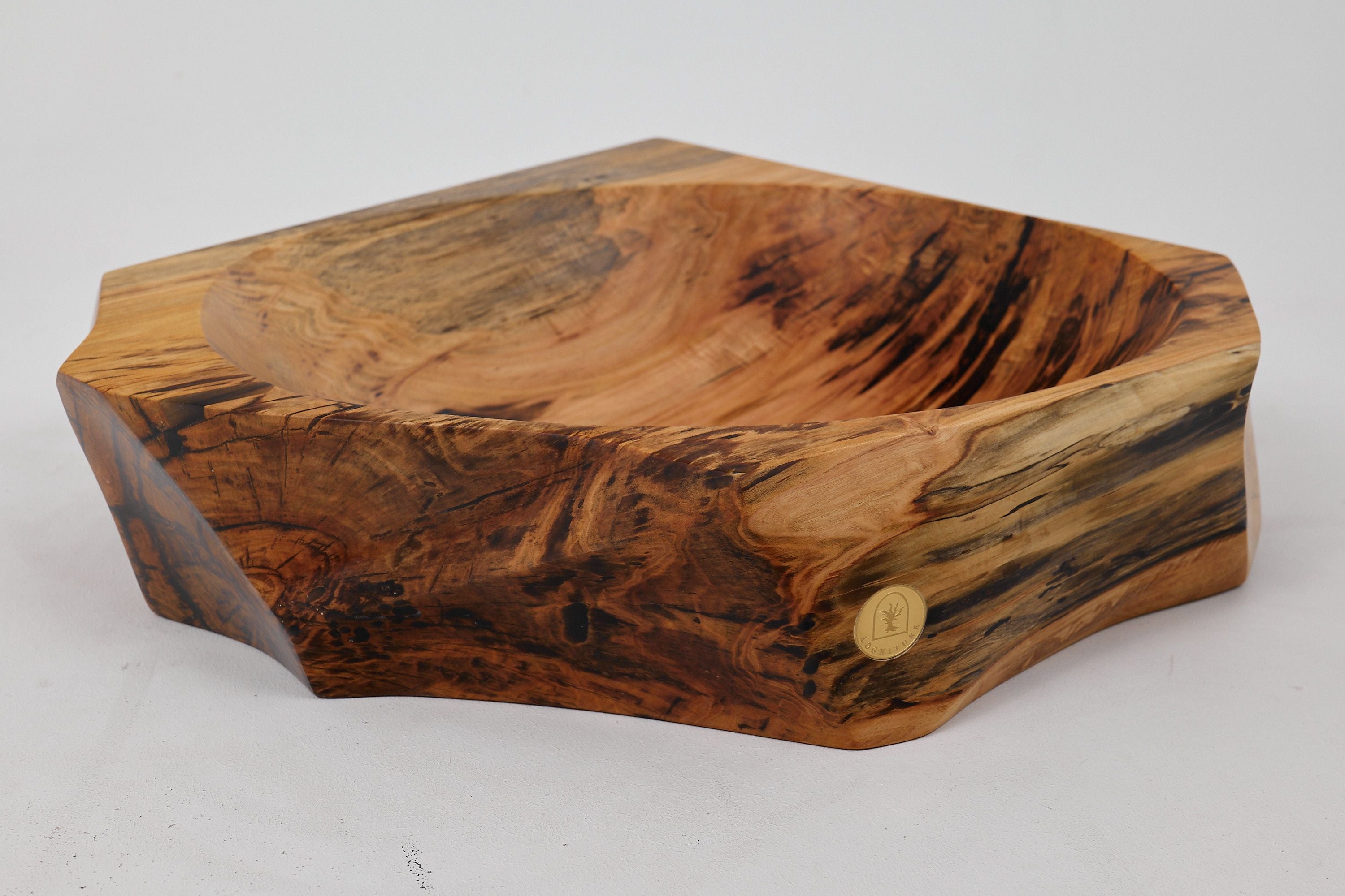 Banik, Organic Sculpted Wood Sink - Carved From Solid Wood - image 3
