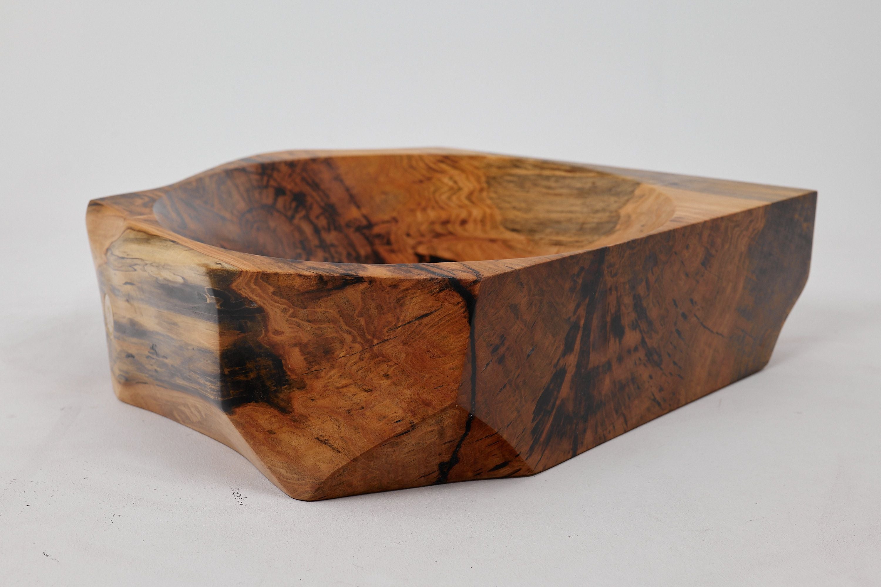 Banik, Organic Sculpted Wood Sink - Carved From Solid Wood - image 9