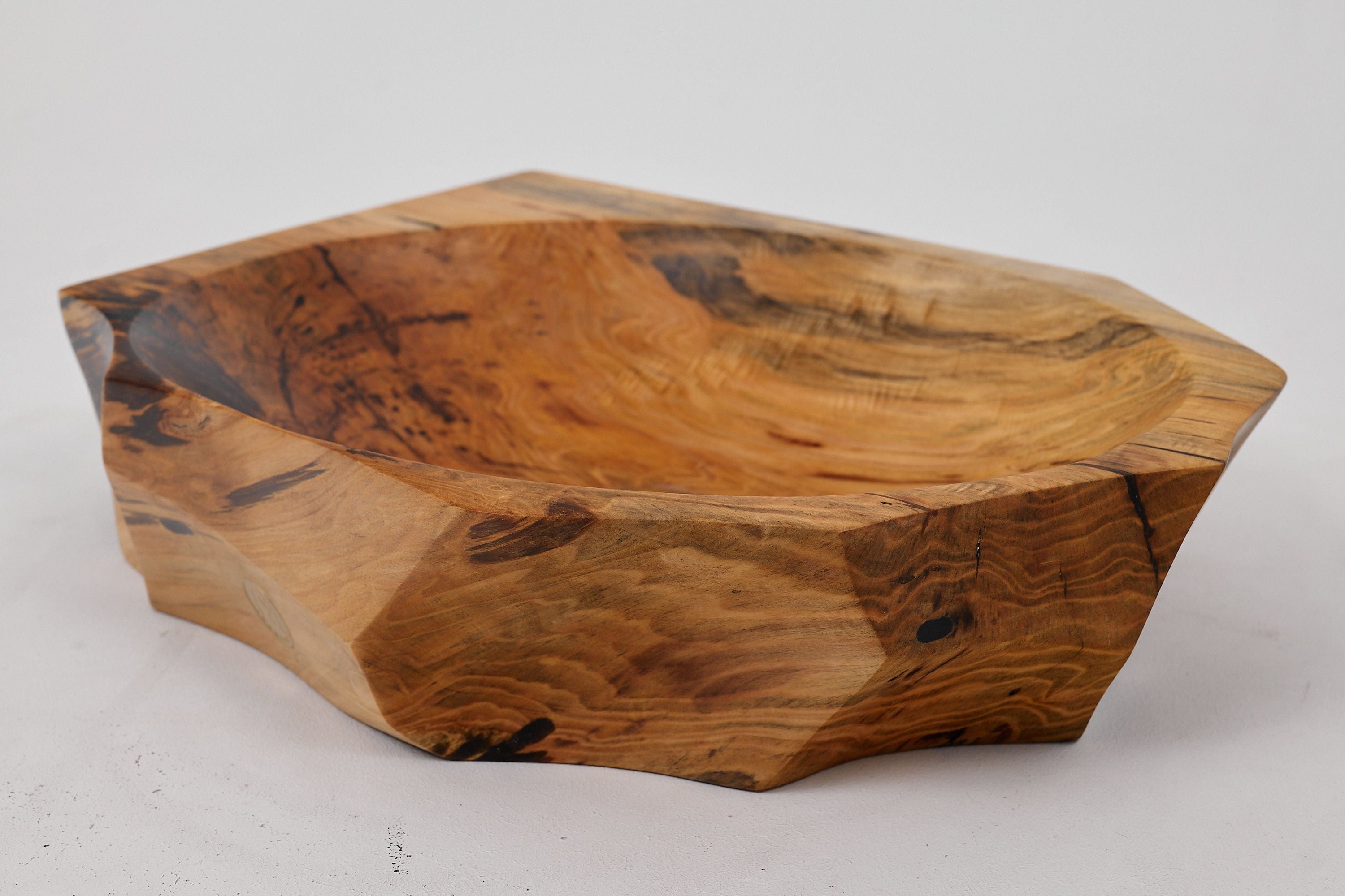 Banik, Organic Sculpted Wood Sink - Carved From Solid Wood - image 7