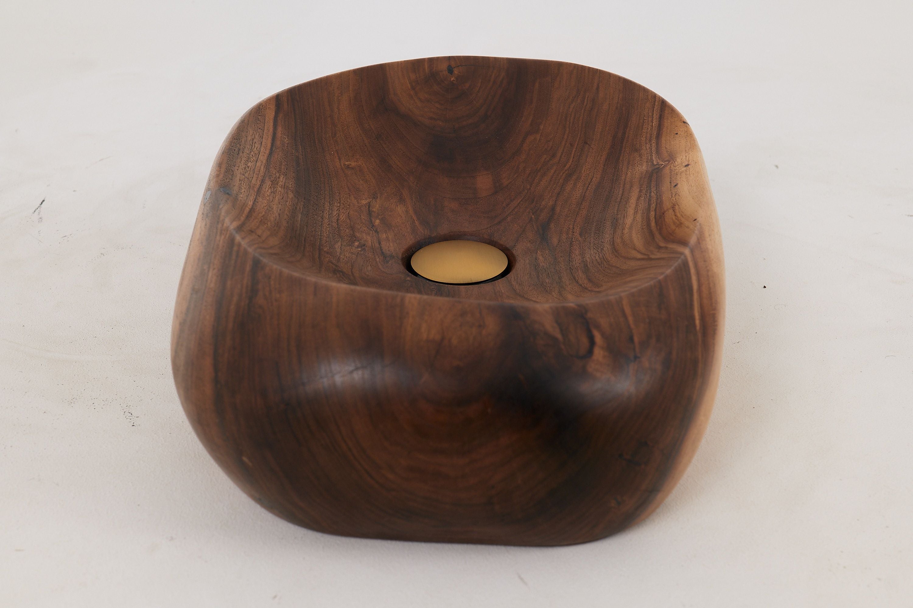 Banik, Organic Sculpted Wood Sink - Carved From Solid Wood - image 16
