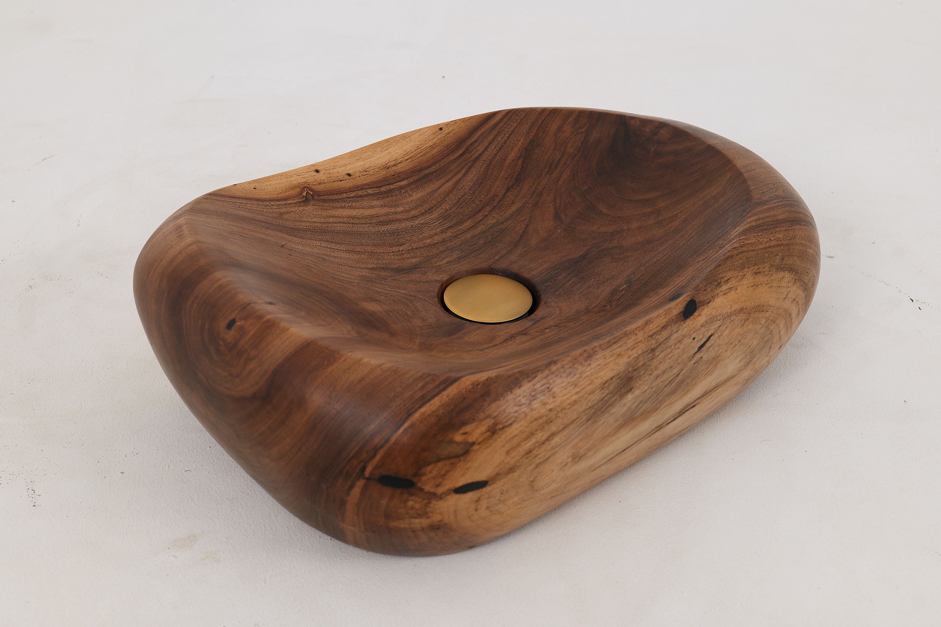 Banik, Organic Sculpted Wood Sink - Carved From Solid Wood - image 10