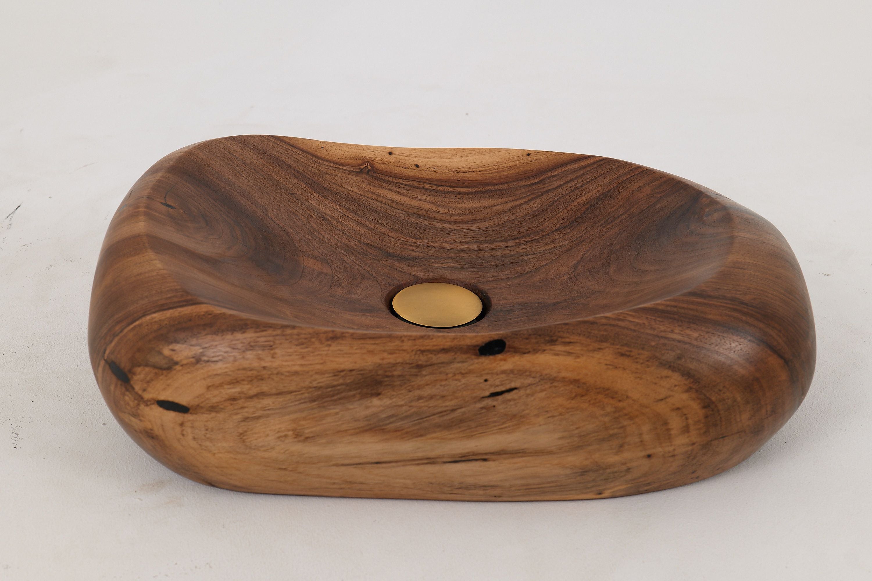 Banik, Organic Sculpted Wood Sink - Carved From Solid Wood - image 11