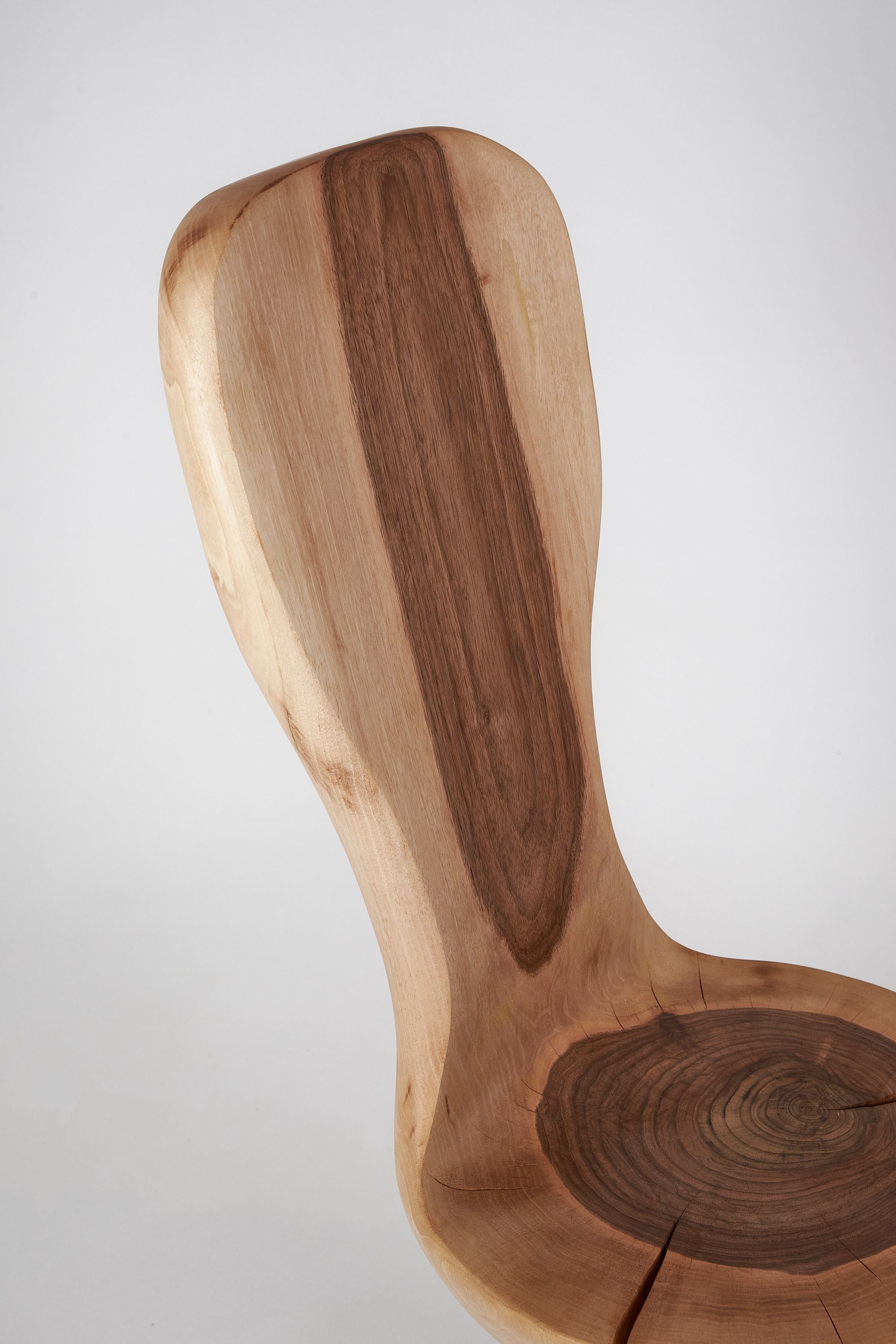 Leszy, Hand-Carved Walnut Chair - image 11