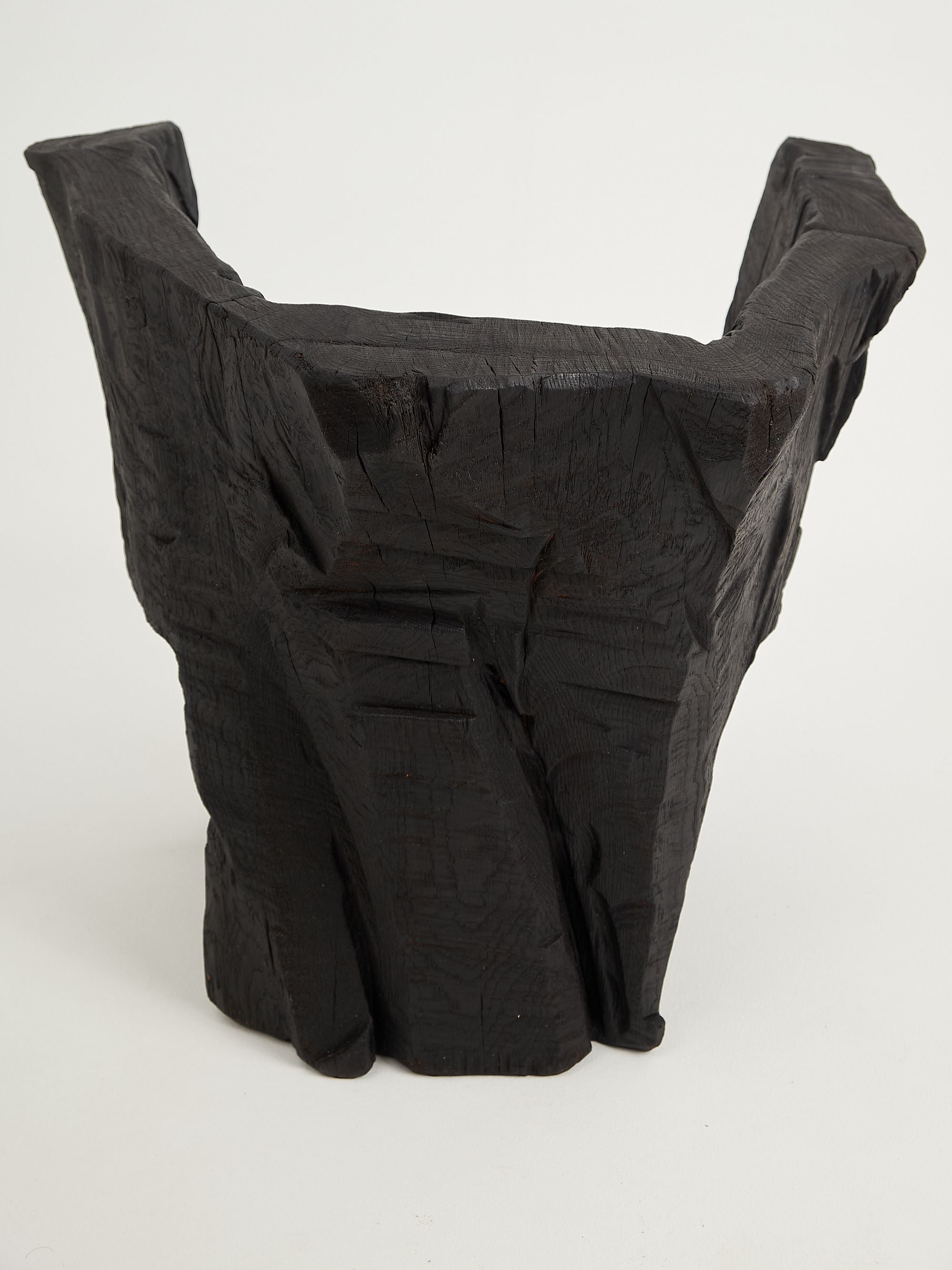 Jownik, Charred Sculptural Armchair â Primitive Form - image 8