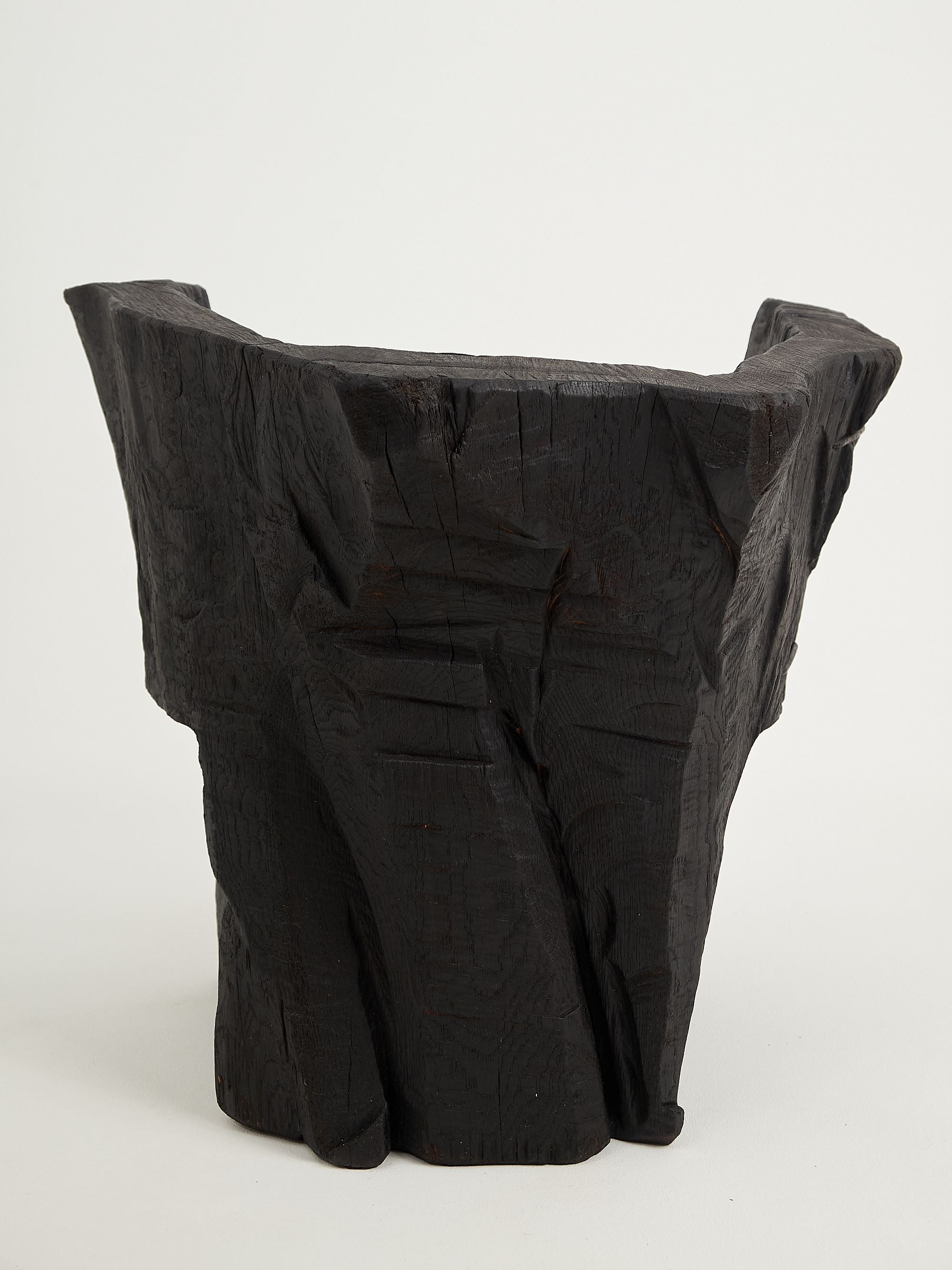 Jownik, Charred Sculptural Armchair â Primitive Form - image 10