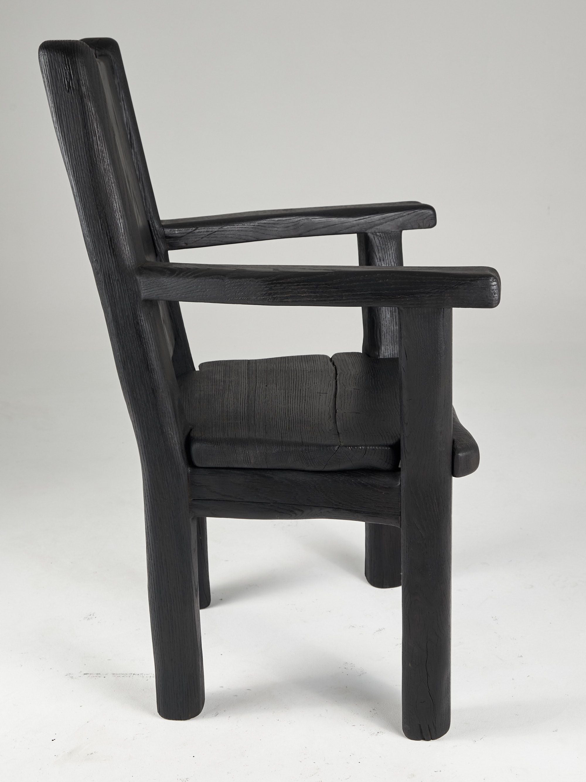 Veles, Hand Crafted Charred Armchair - image 10