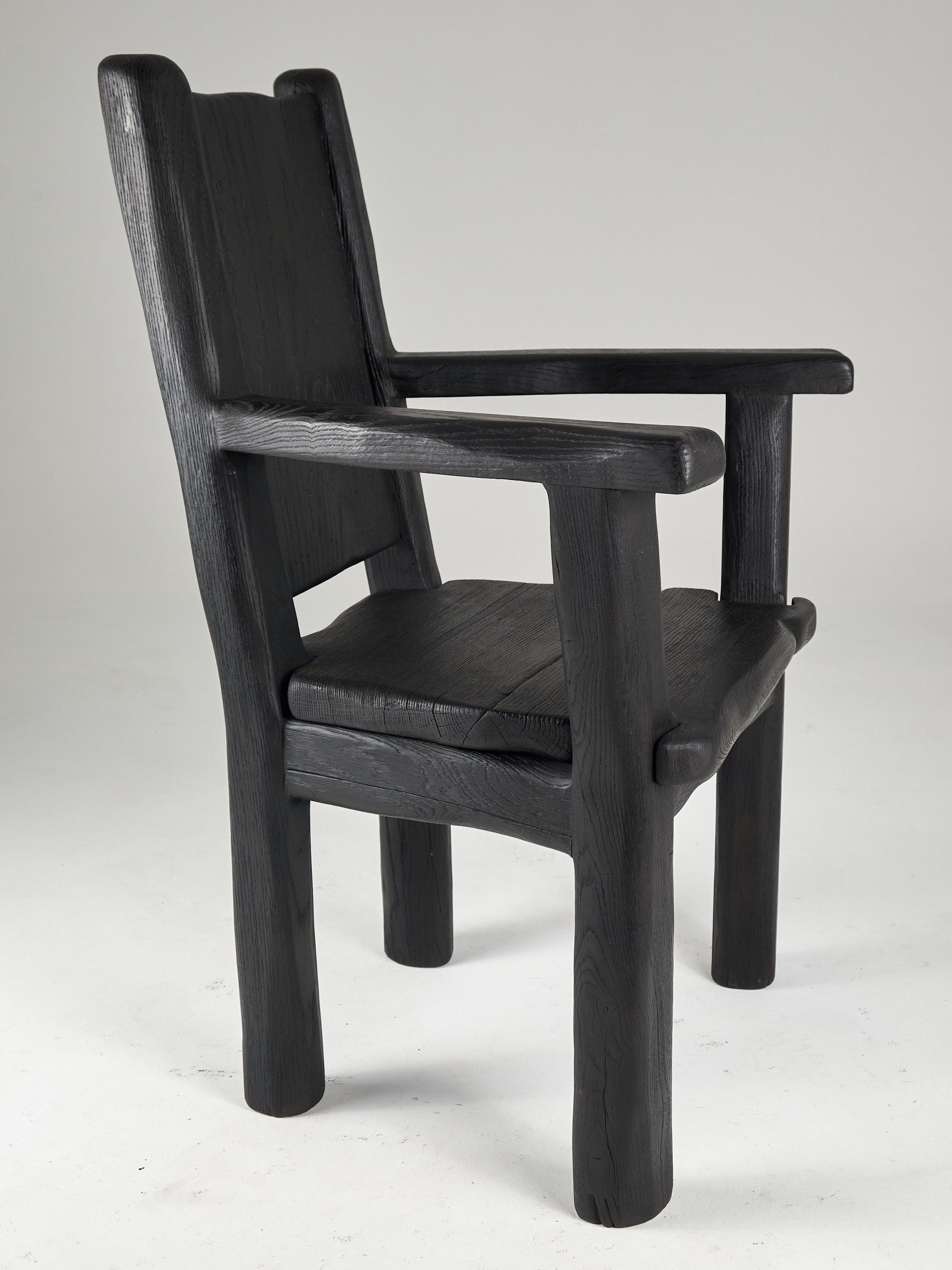 Veles, Hand Crafted Charred Armchair - image 11