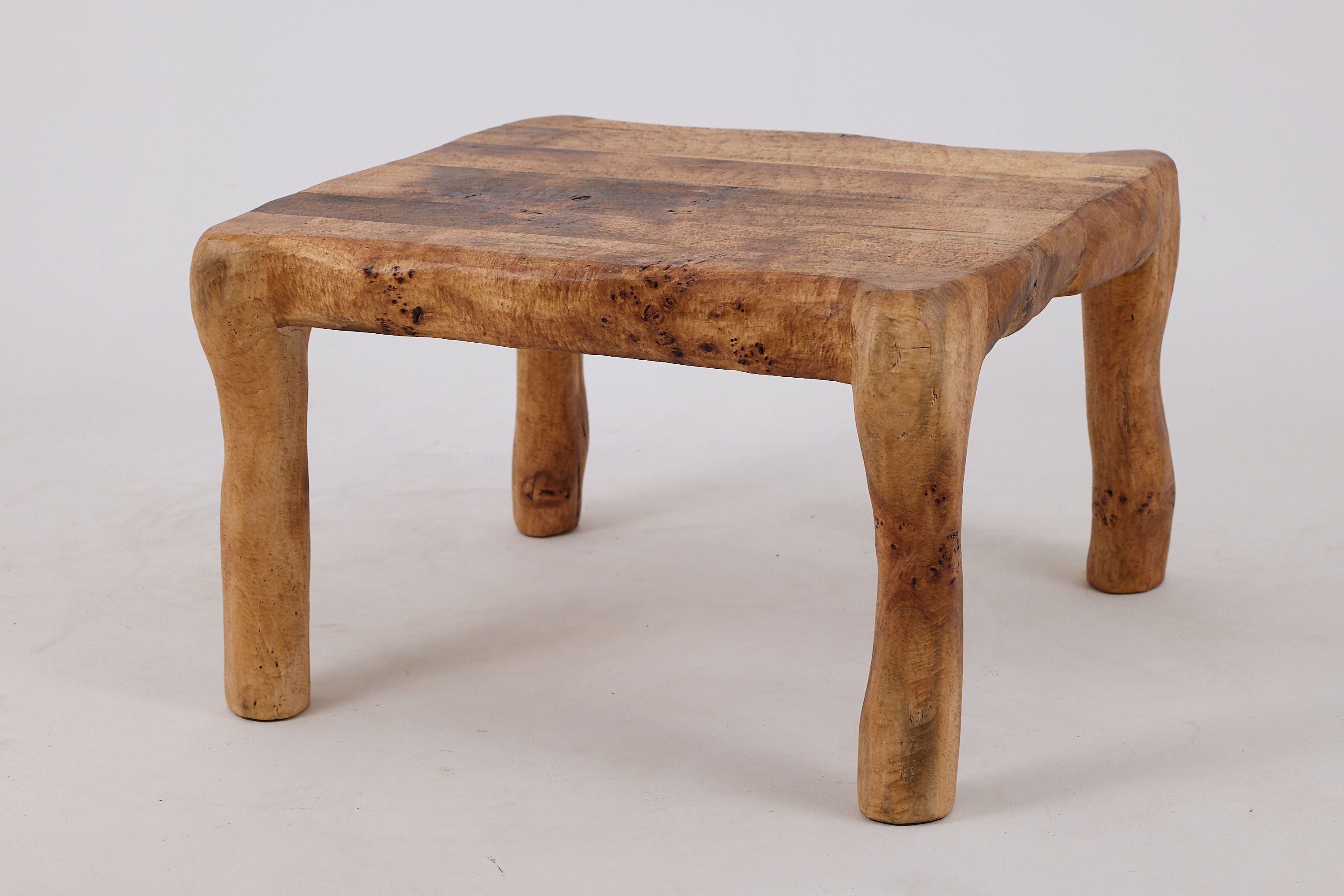 Jownik, Square Burl Table â Rustic Balance in Solid Wood - image 14