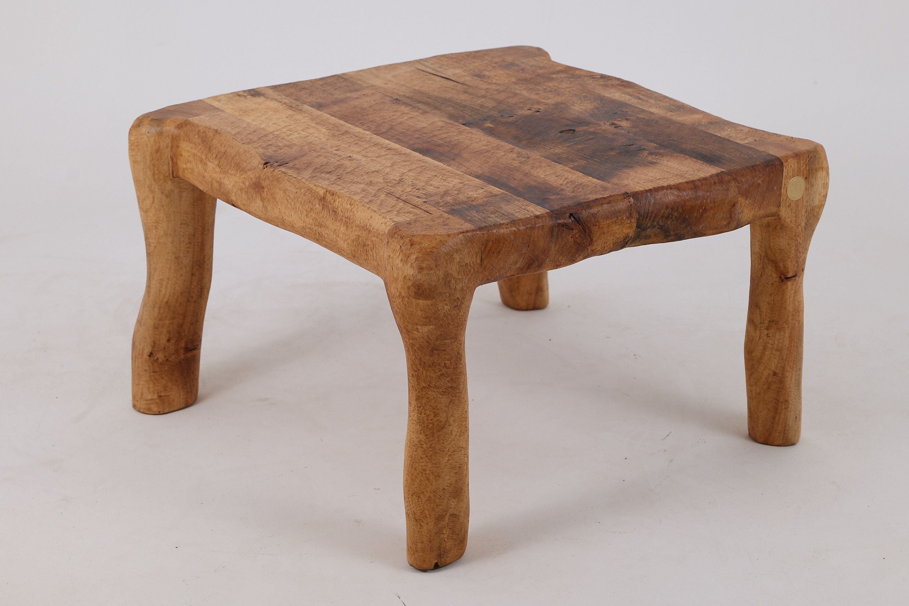 Jownik, Square Burl Table â Rustic Balance in Solid Wood - image 6