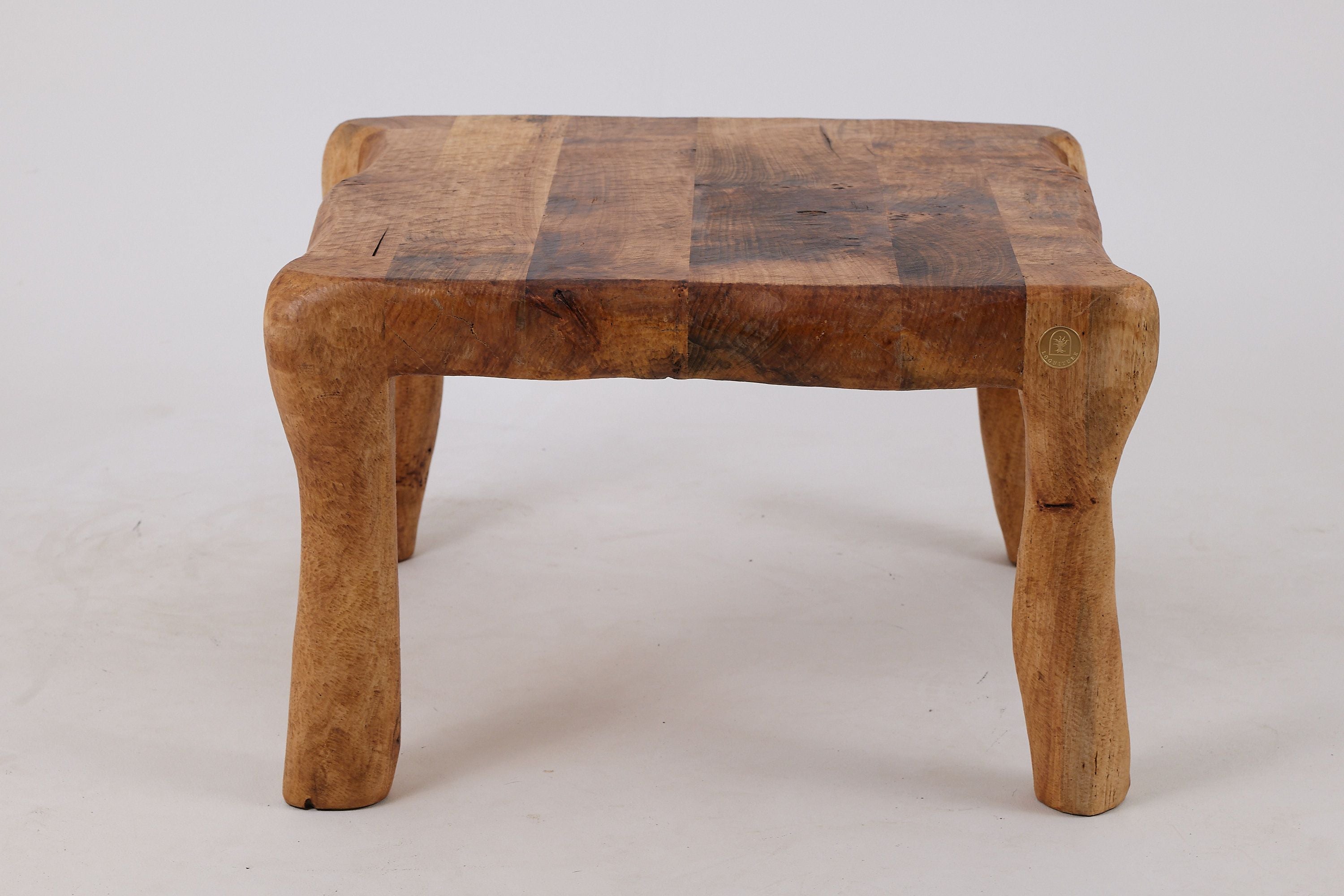 Jownik, Square Burl Table â Rustic Balance in Solid Wood - image 7