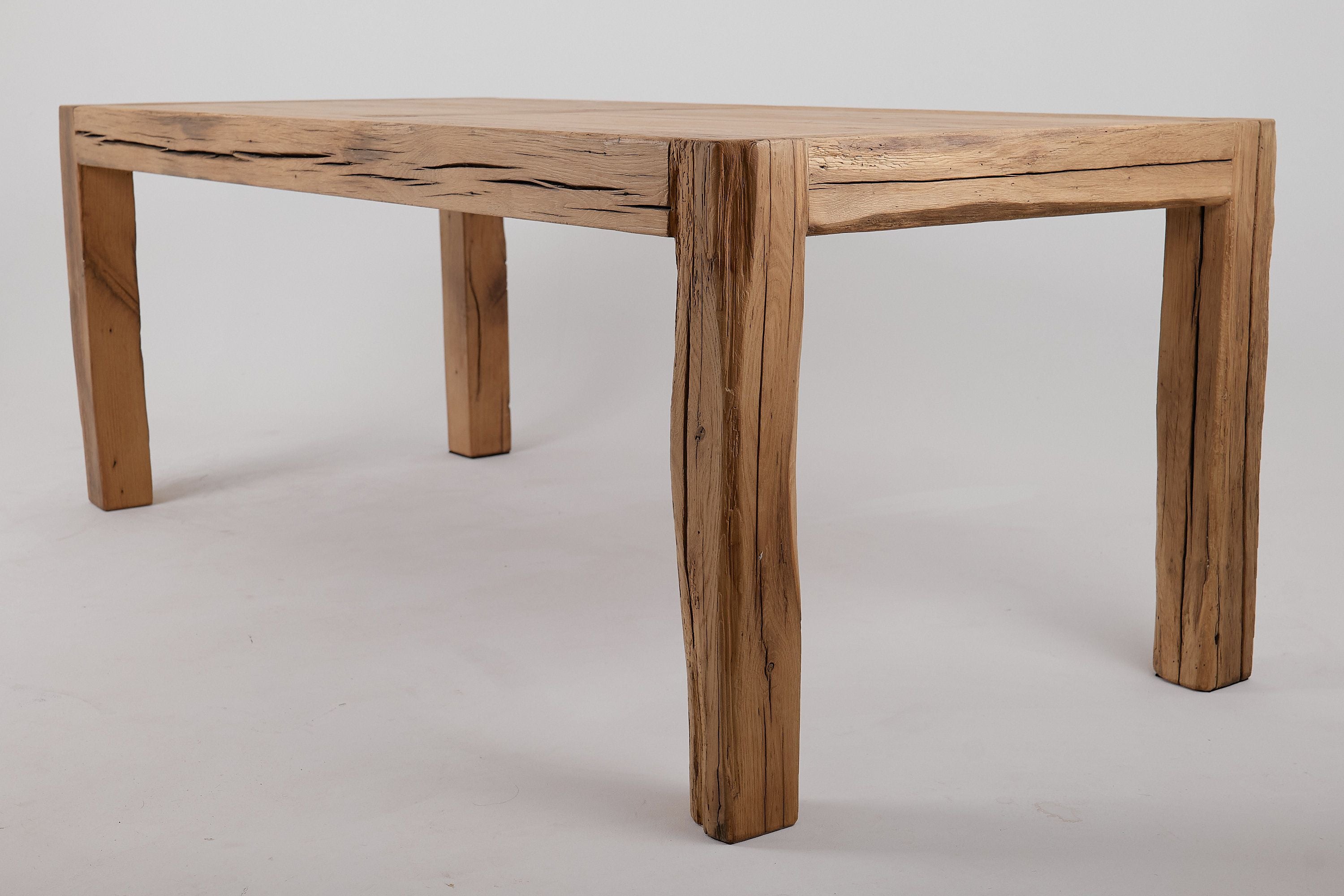 Reclaimed Oak Table - image 8