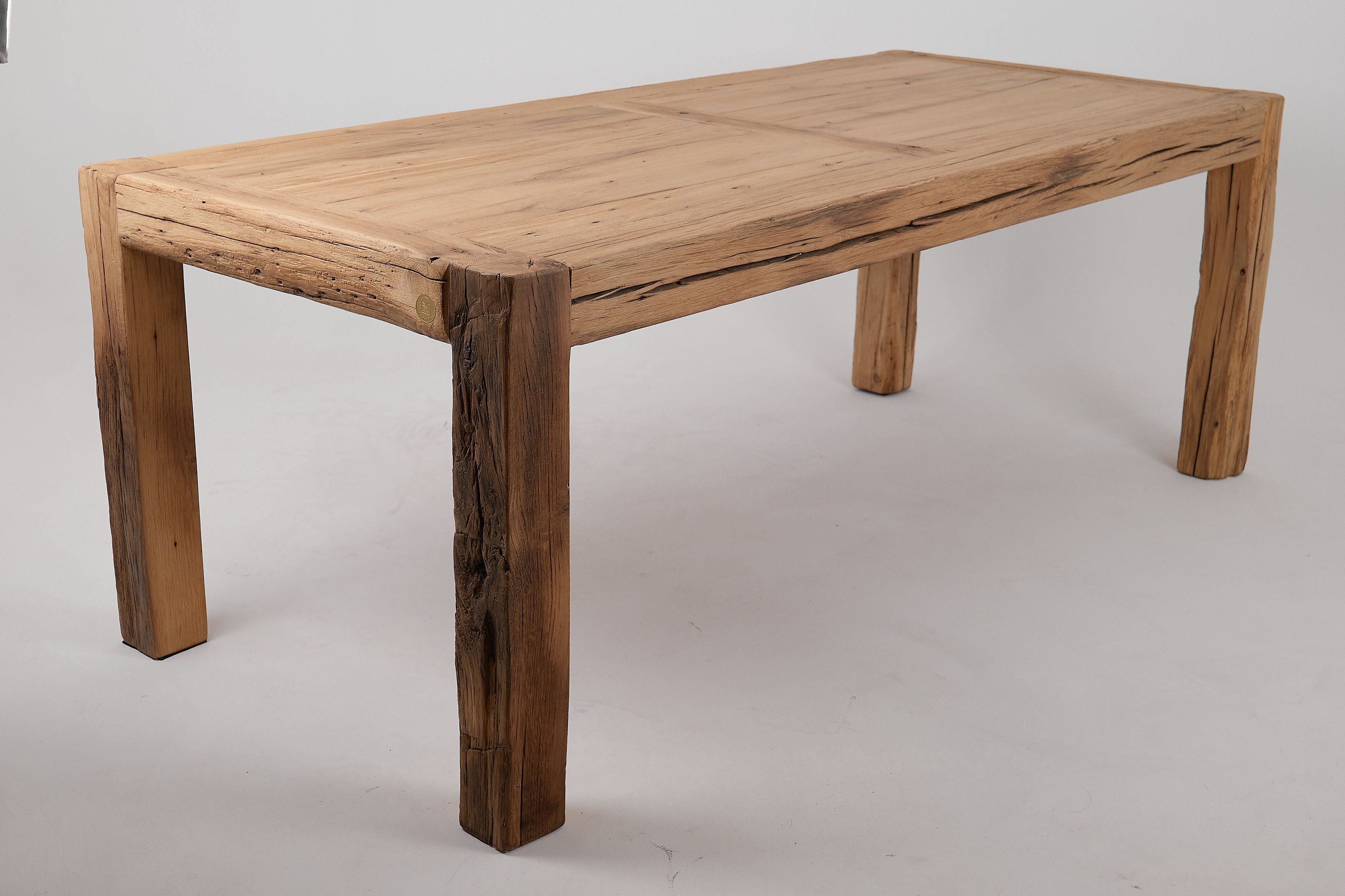 Reclaimed Oak Table - image 19