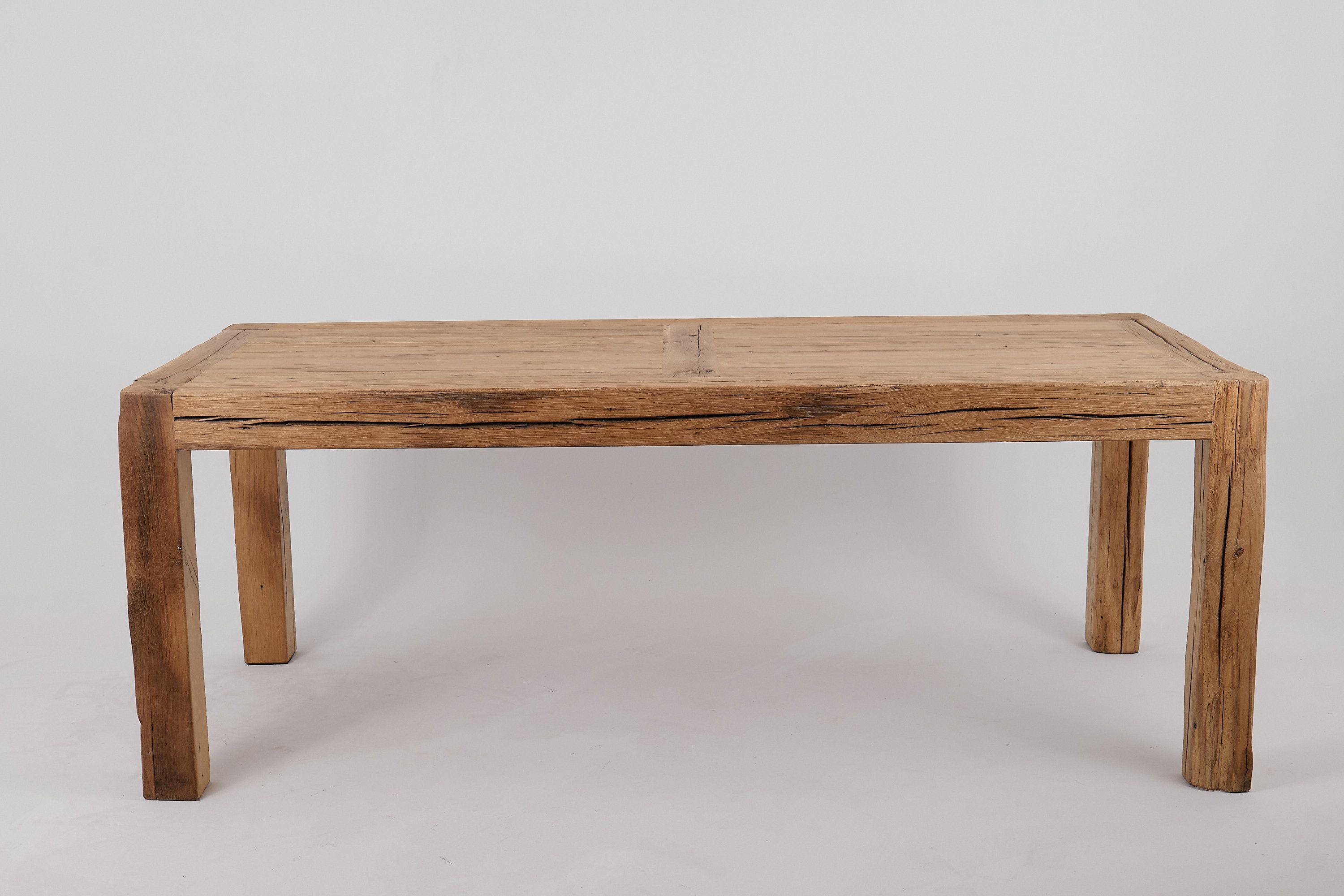 Reclaimed Oak Table - image 4