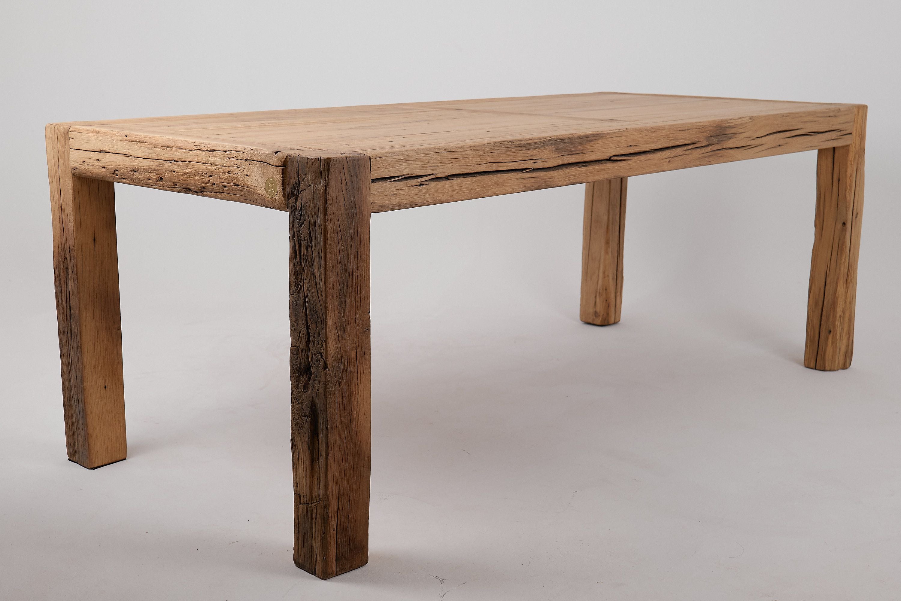 Reclaimed Oak Table - image 20