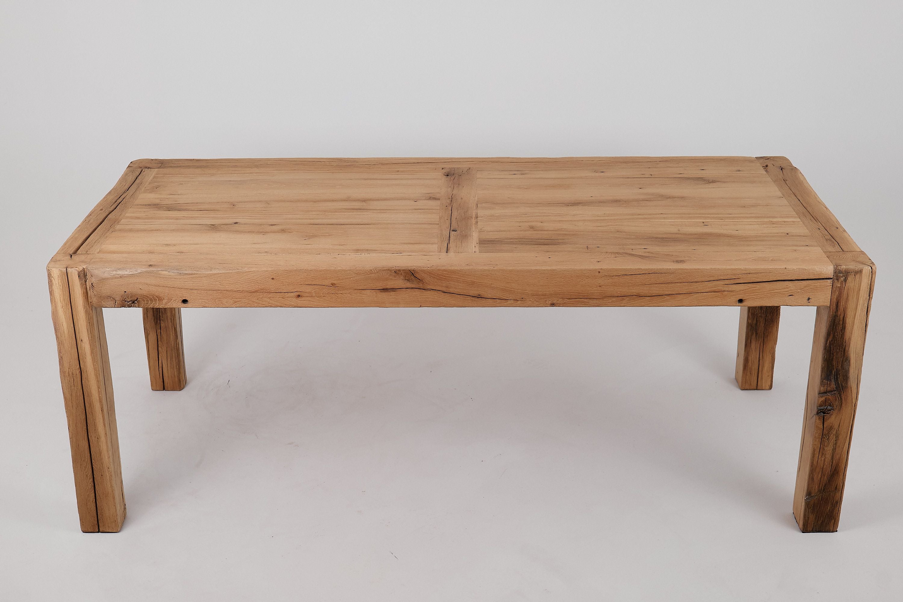 Reclaimed Oak Table - image 13