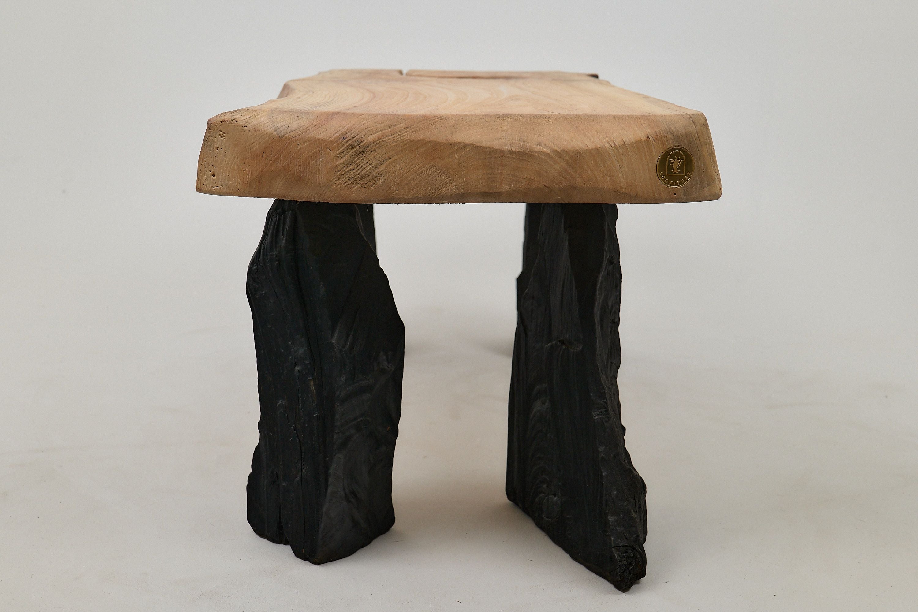 Jownik, Coffee Table â Natural Edge with Unique Charred Legs - image 12