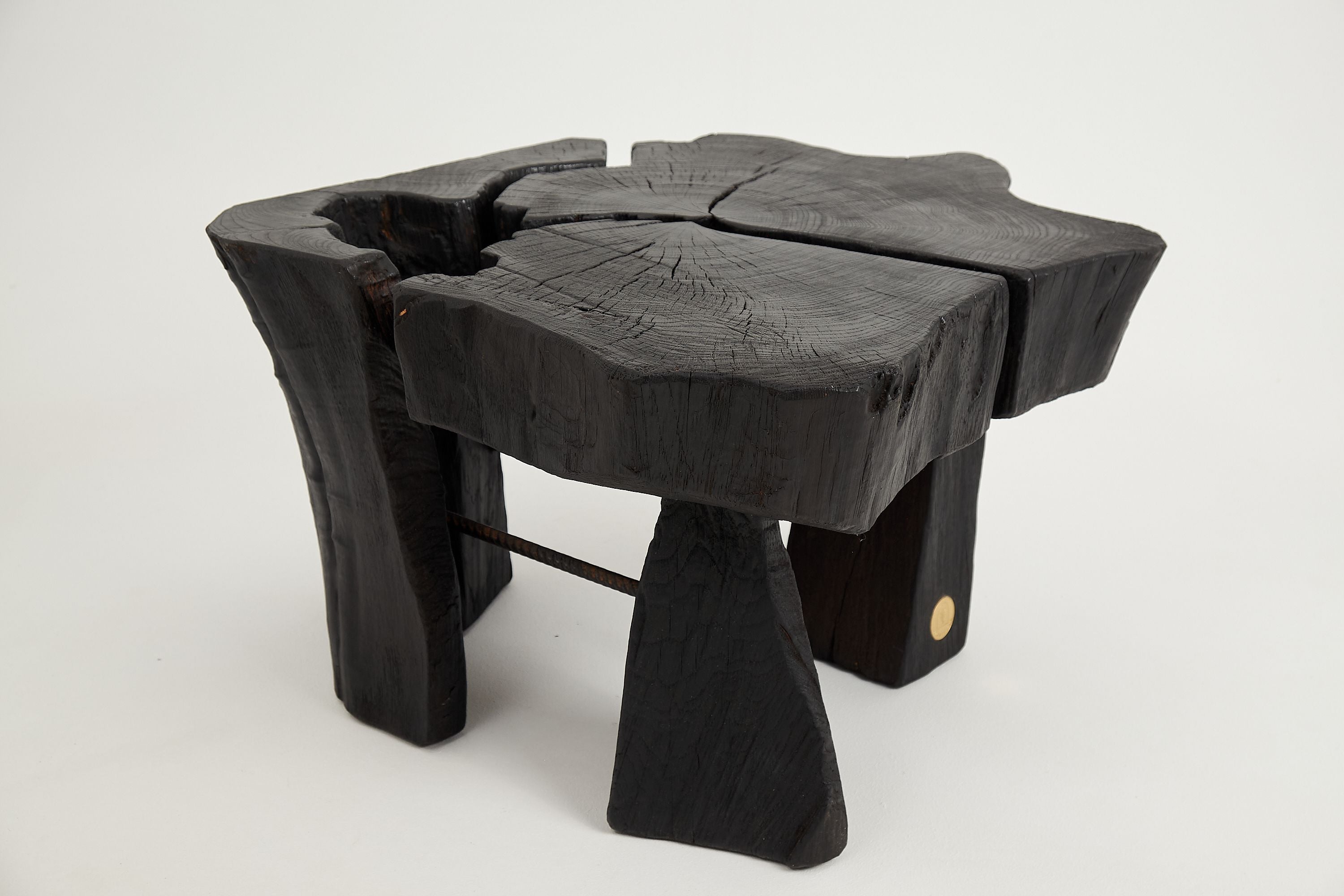 Jownik, Charred Round Coffee Table - image 20