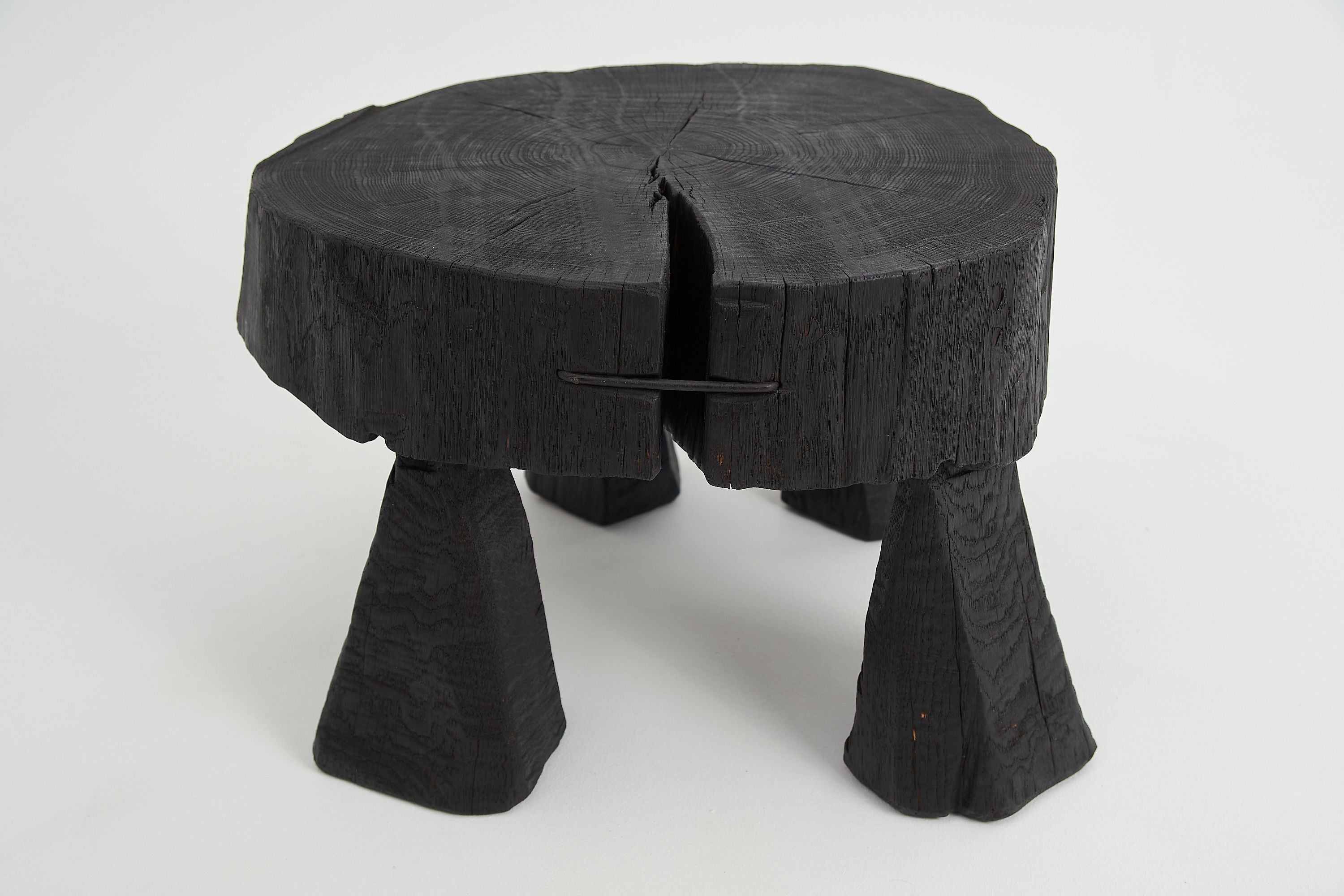 Jownik, Charred Round Coffee Table - image 2