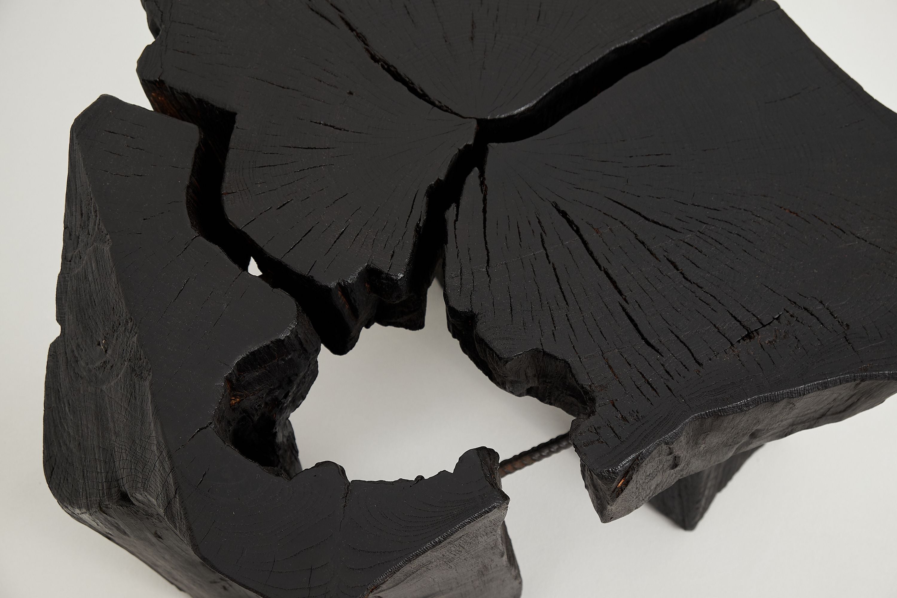Jownik, Charred Round Coffee Table - image 7