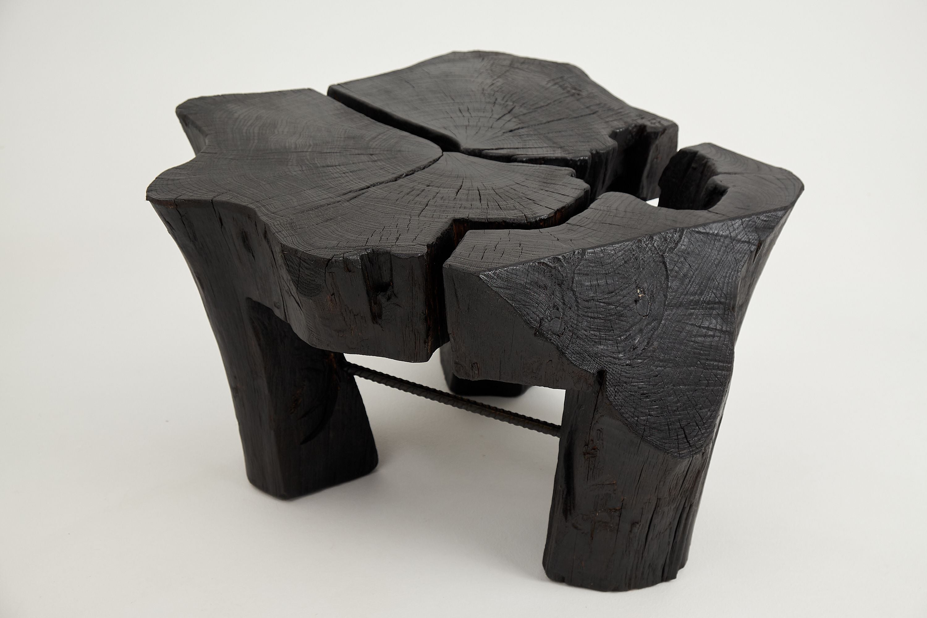 Jownik, Charred Round Coffee Table - image 12