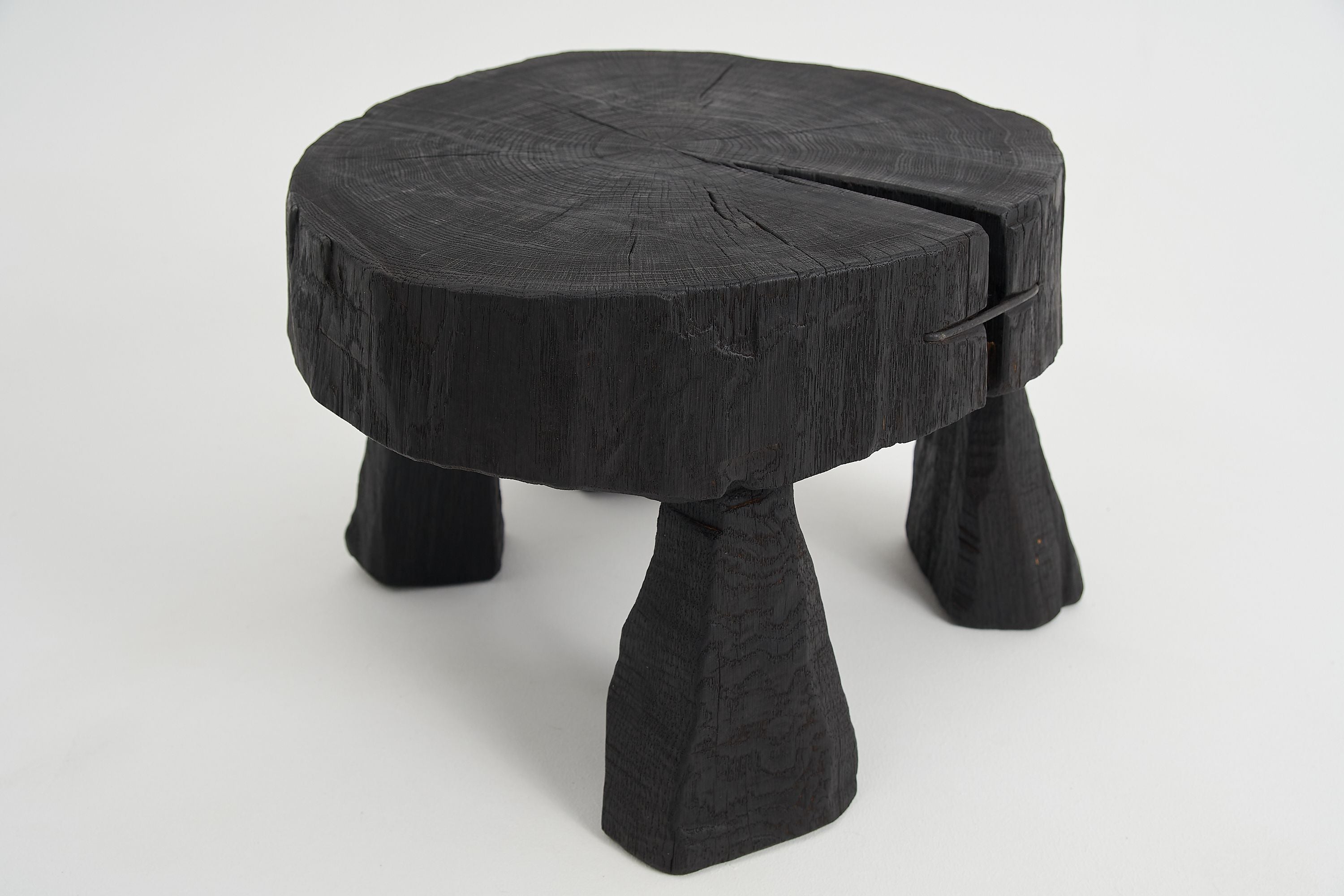 Jownik, Charred Round Coffee Table - image 5