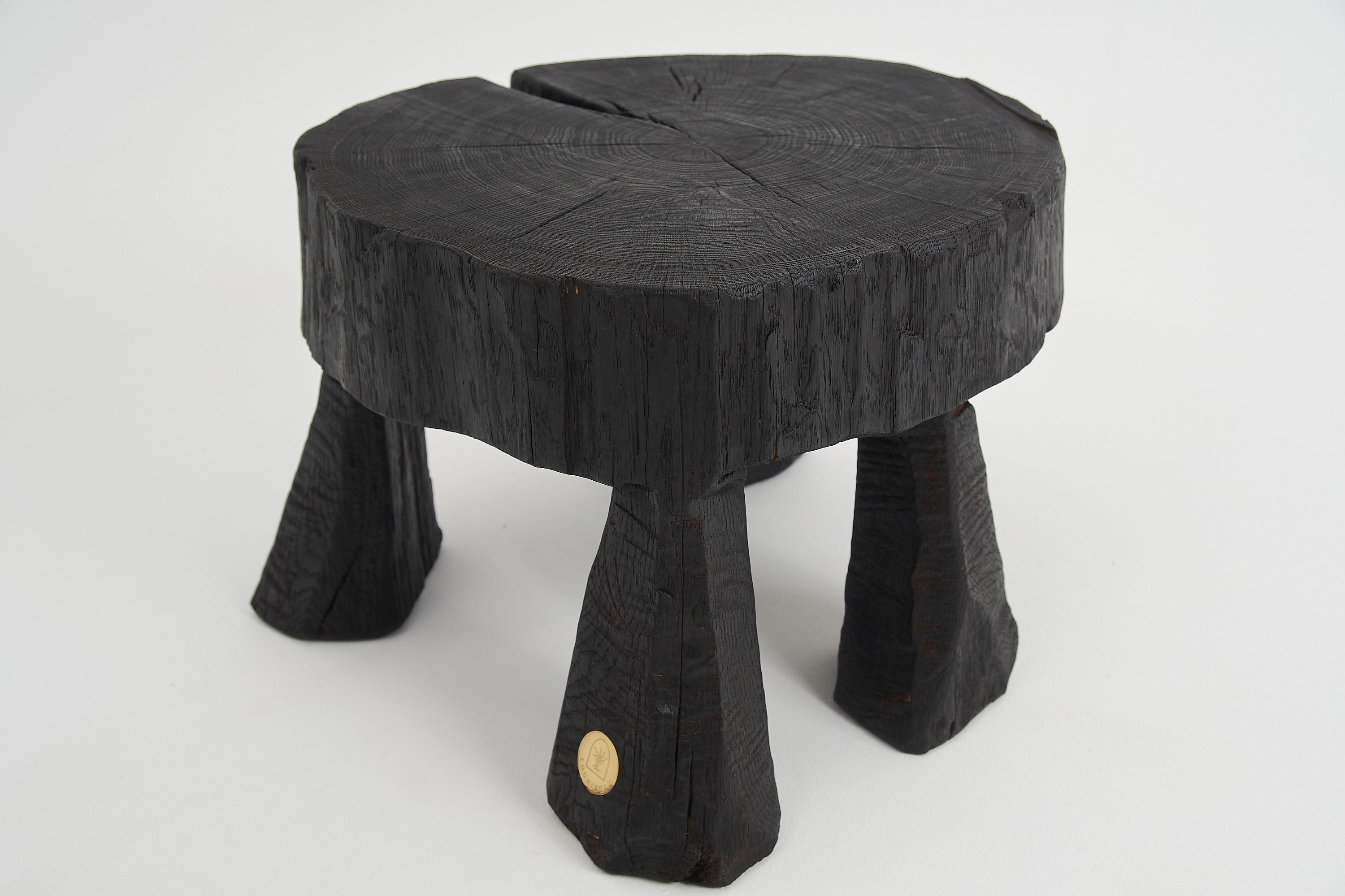 Jownik, Charred Round Coffee Table - image 8
