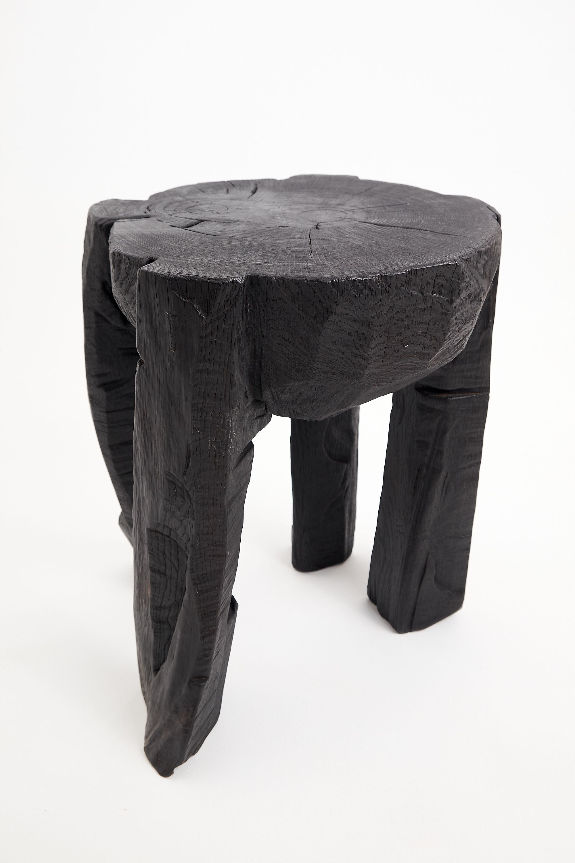 Jownik, Charred Round Coffee Table - image 4