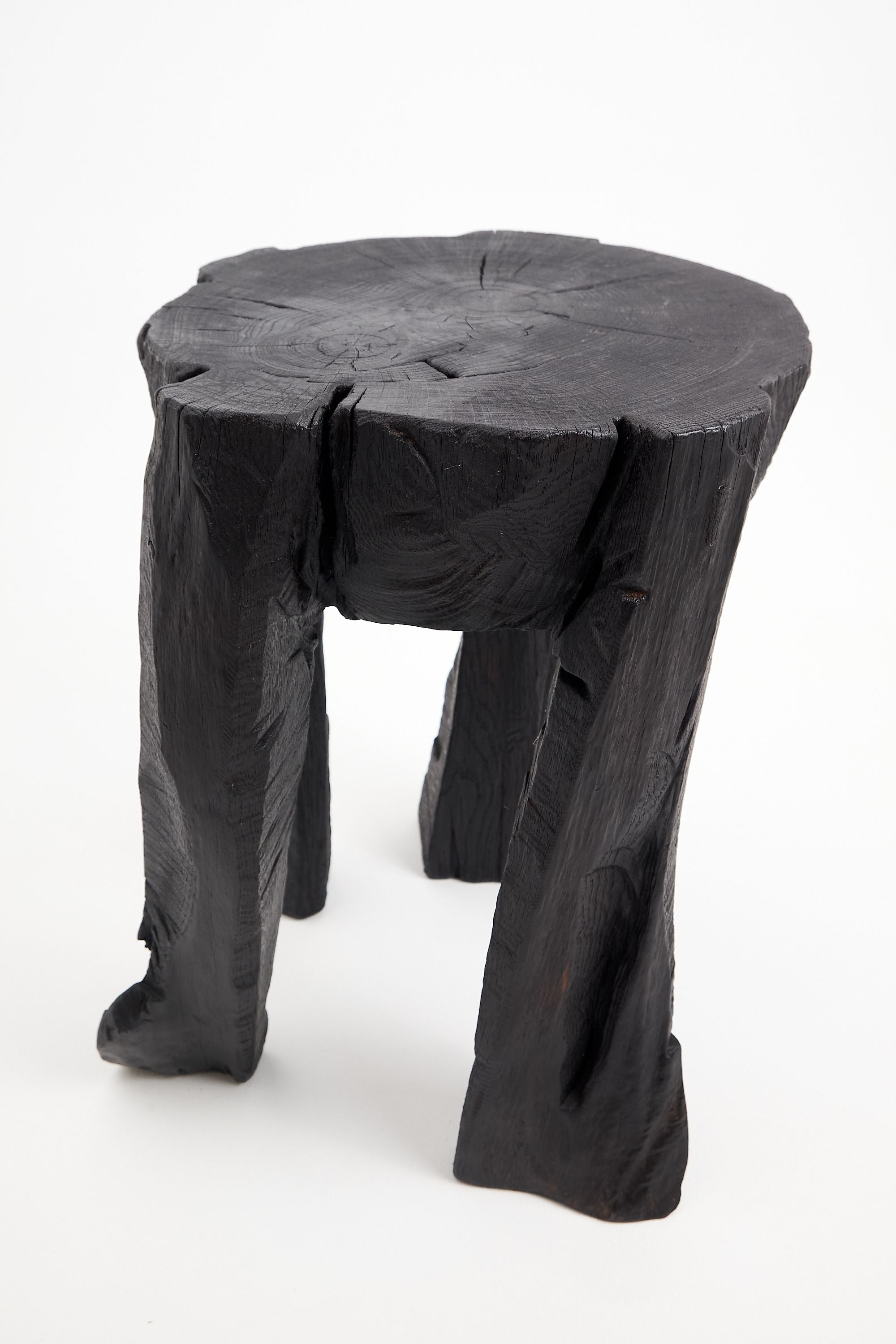 Jownik, Charred Round Coffee Table - image 8