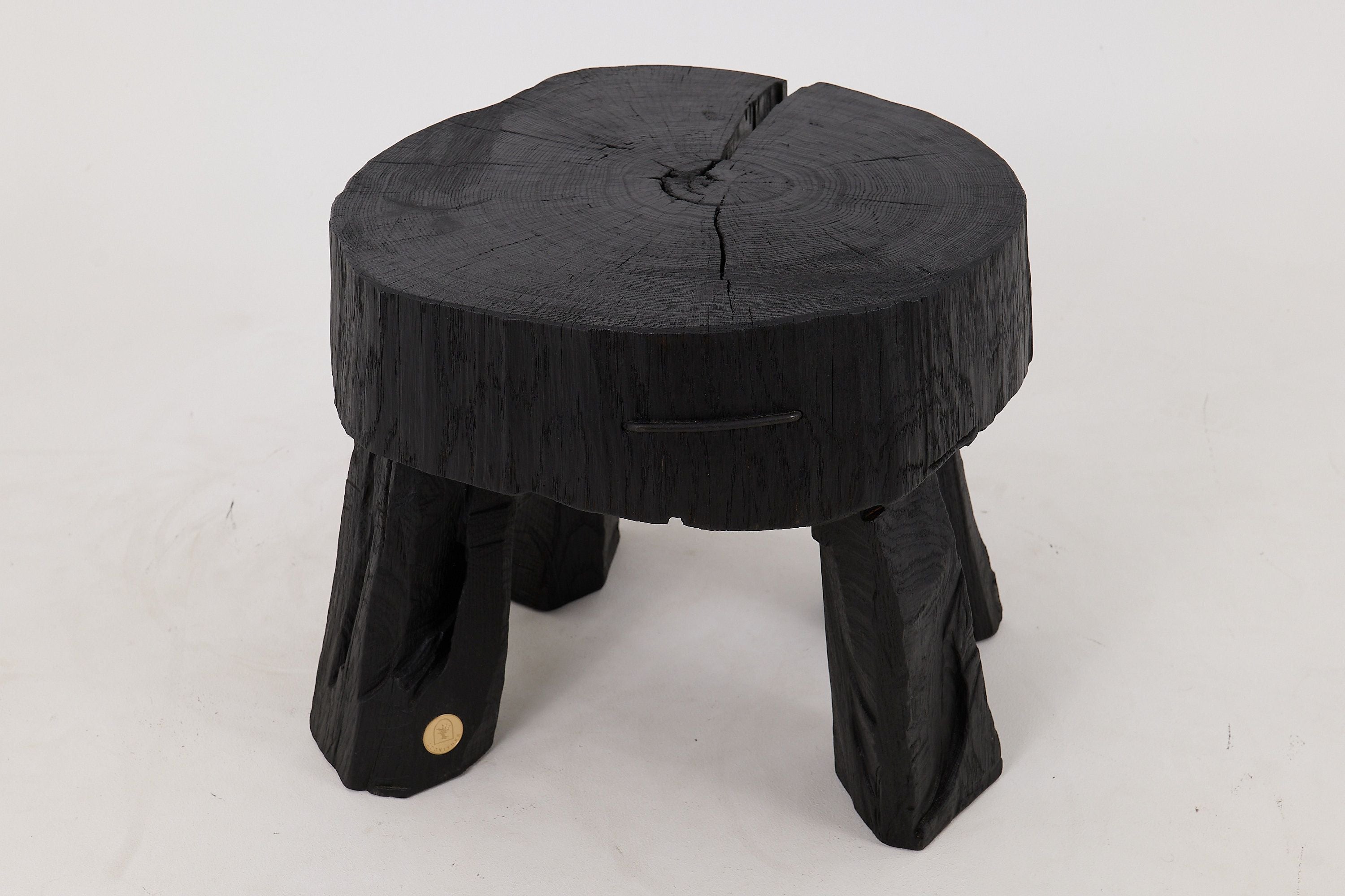 Jownik, Charred Round Coffee Table - image 12