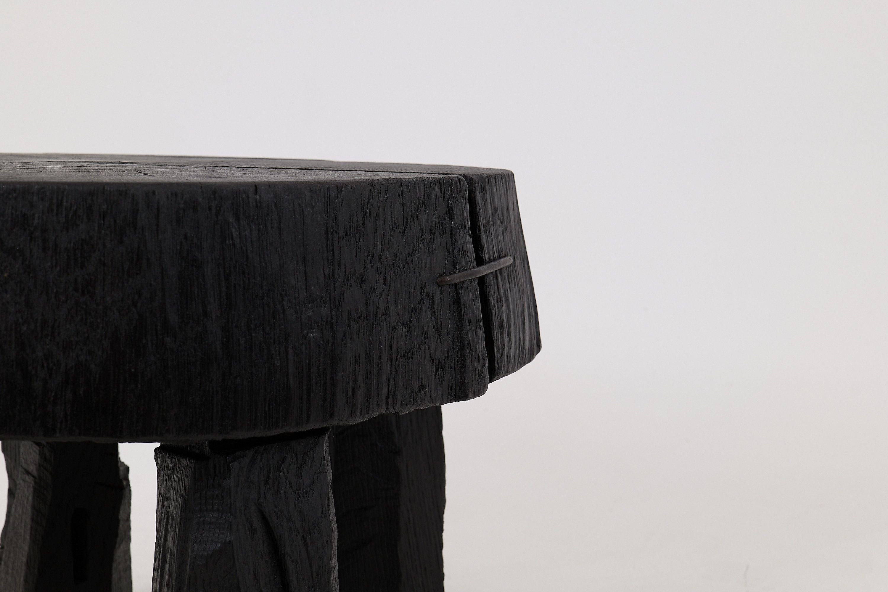 Jownik, Charred Round Coffee Table - image 15