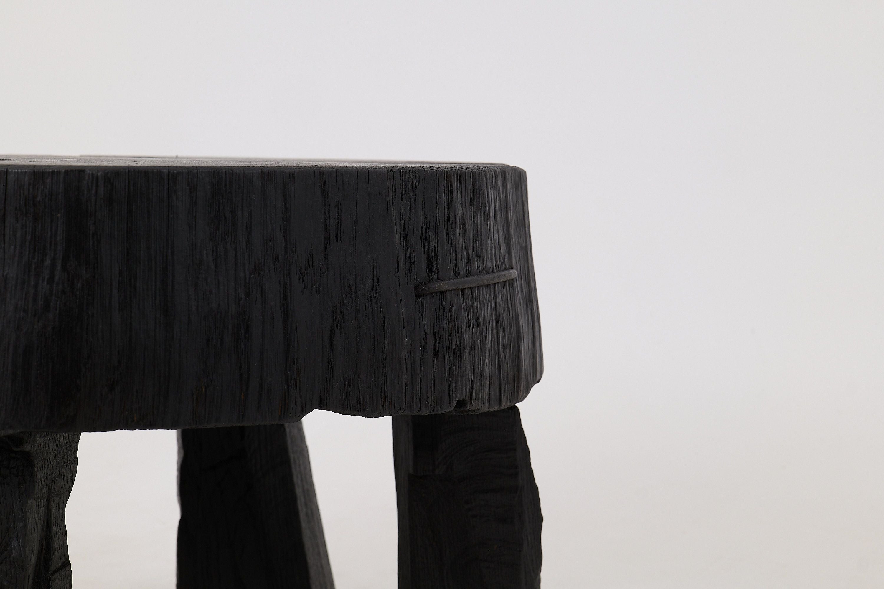 Jownik, Charred Round Coffee Table - image 10