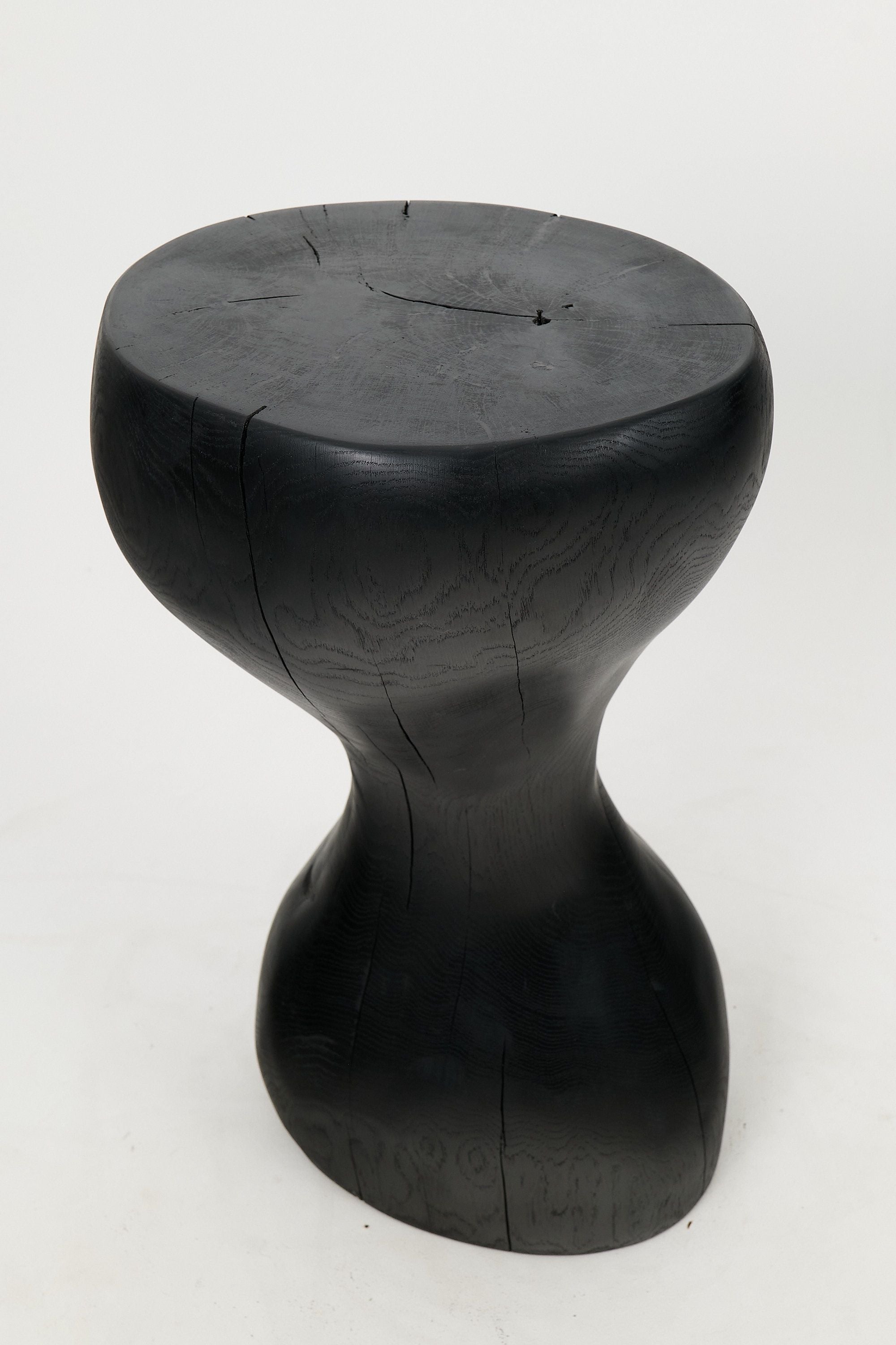 Jownik, Charred Hourglass Side Table - image 6