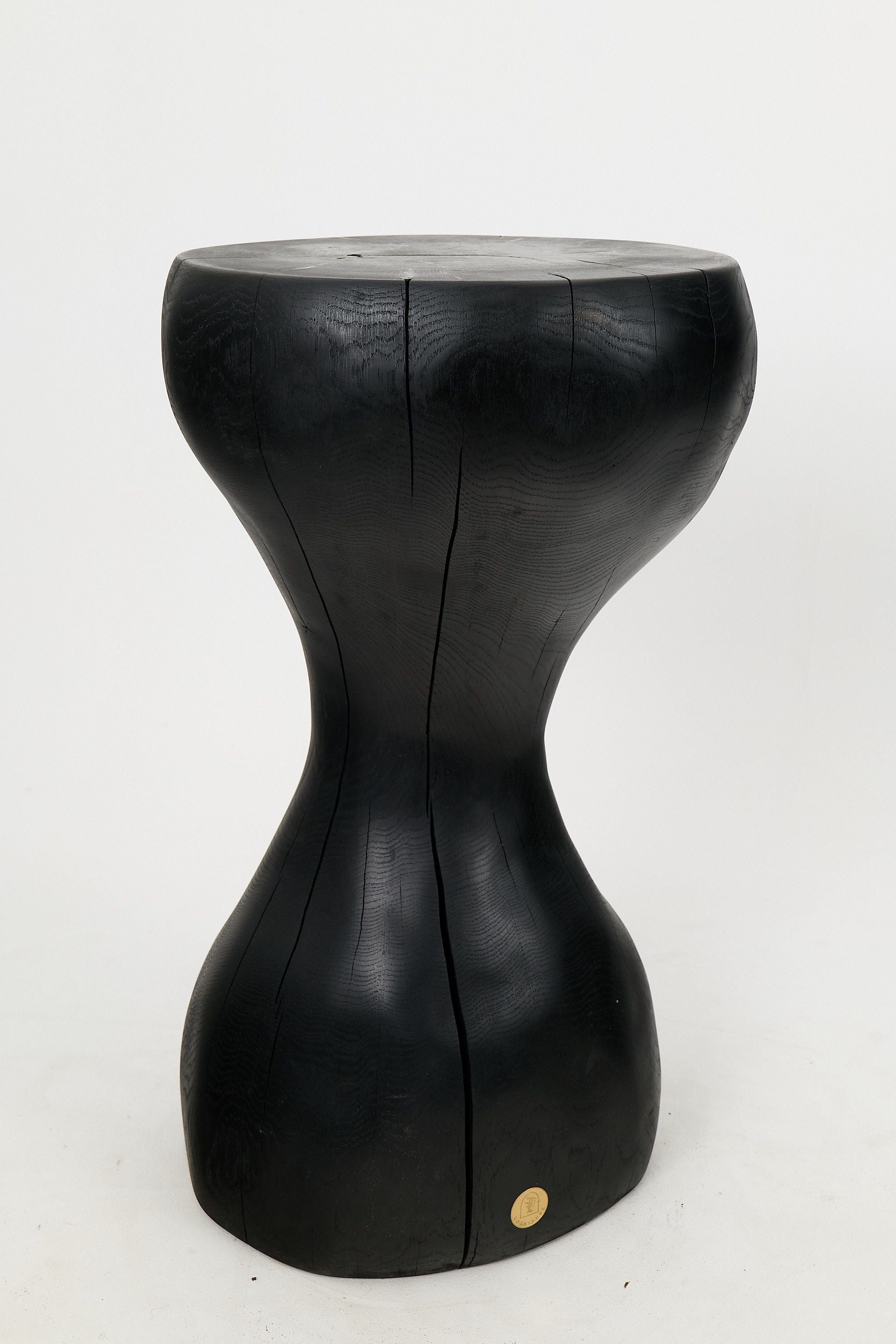Jownik, Charred Hourglass Side Table - image 9