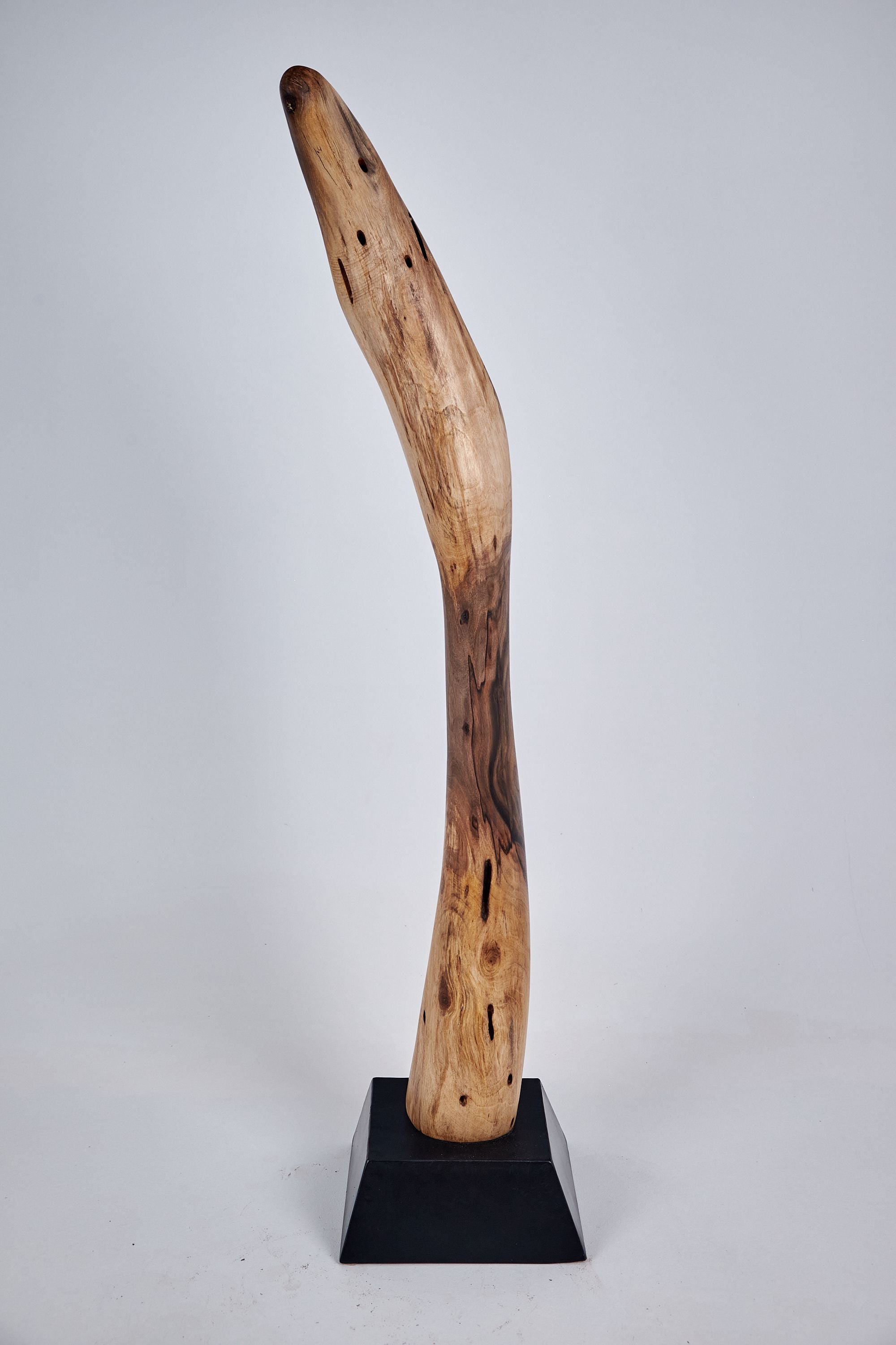 Still Stand Abstract Wood Sculpture - image 10
