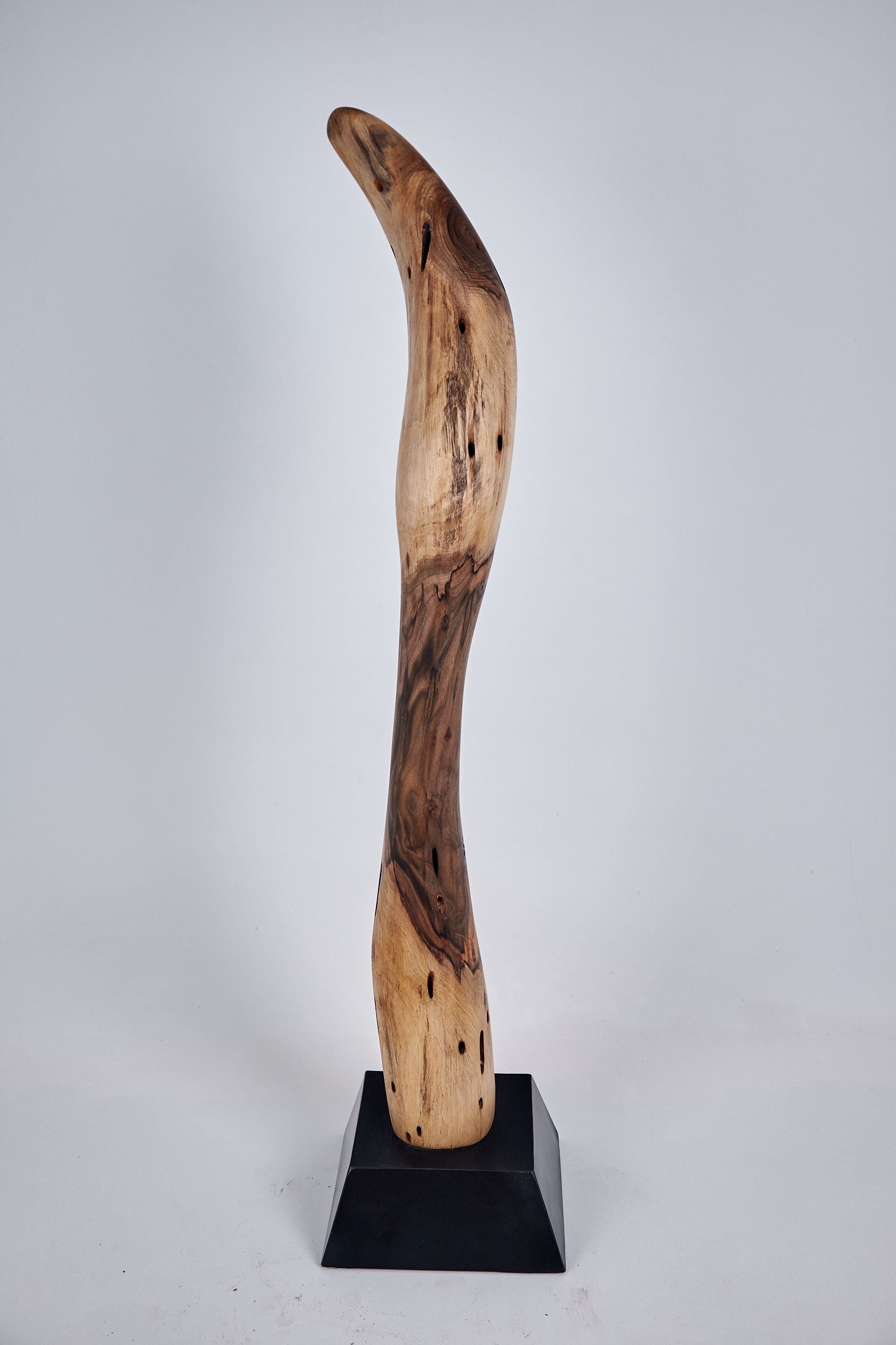 Still Stand Abstract Wood Sculpture - image 13