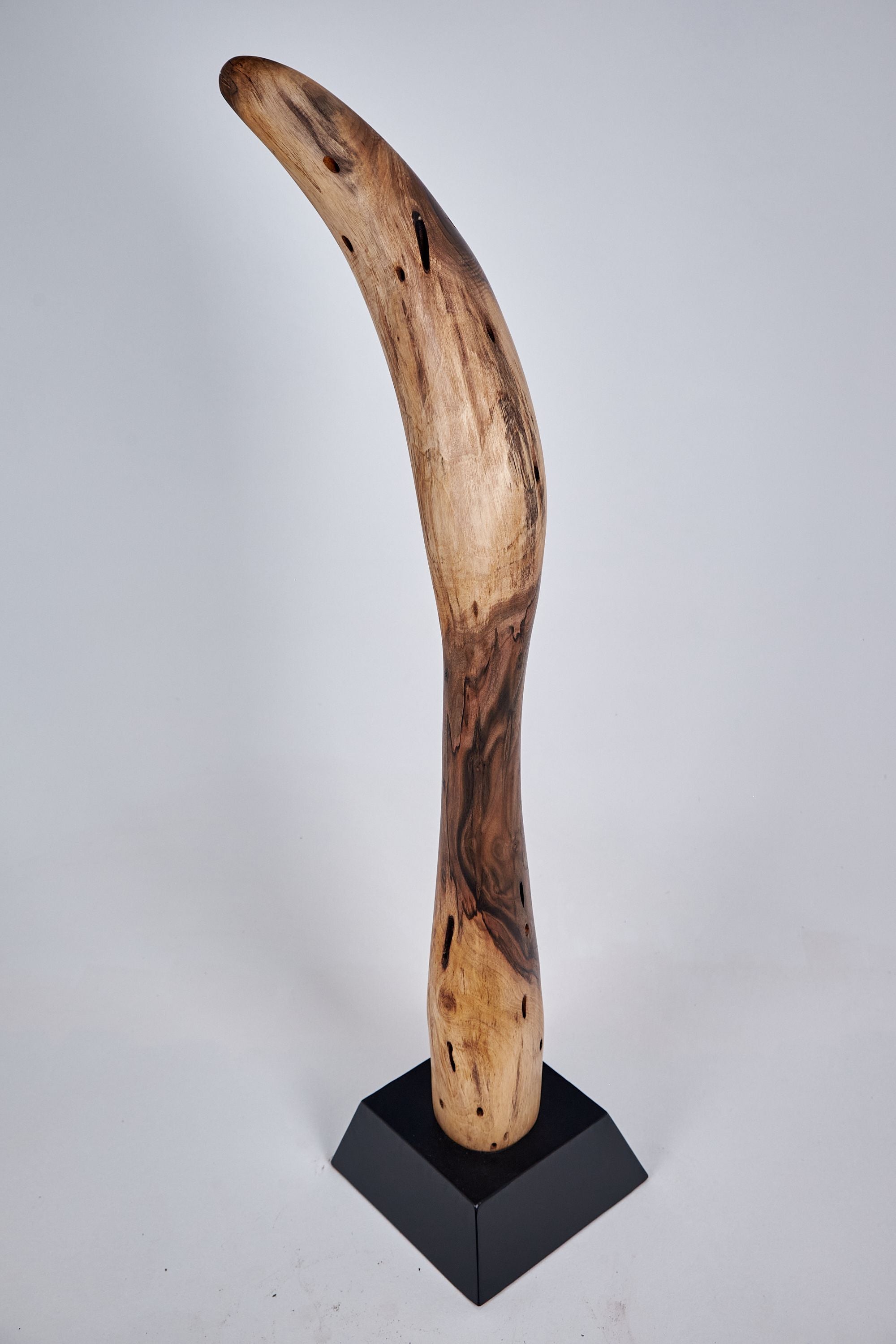 Still Stand Abstract Wood Sculpture - image 12