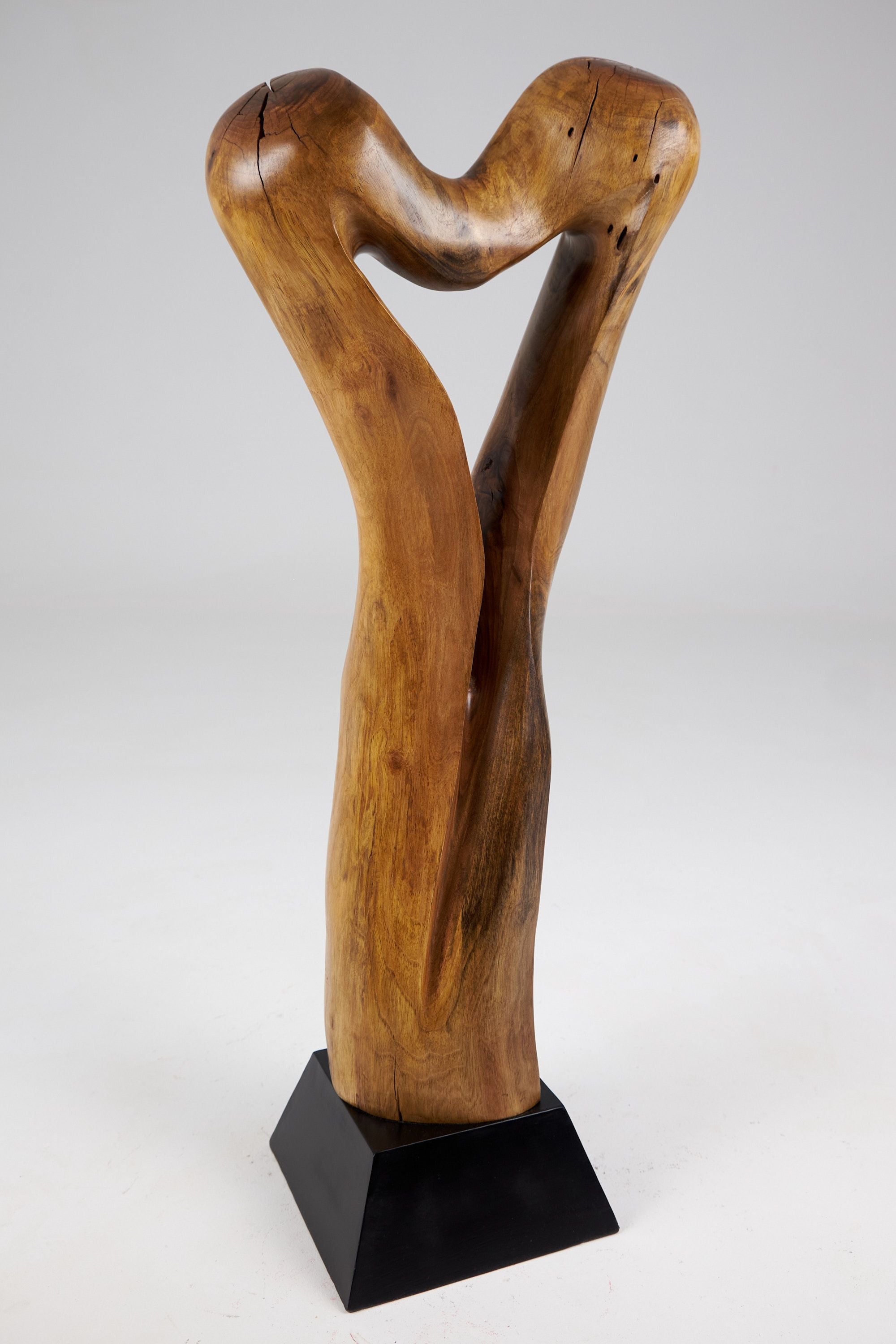 Still Stand Abstract Wood Sculpture - image 16