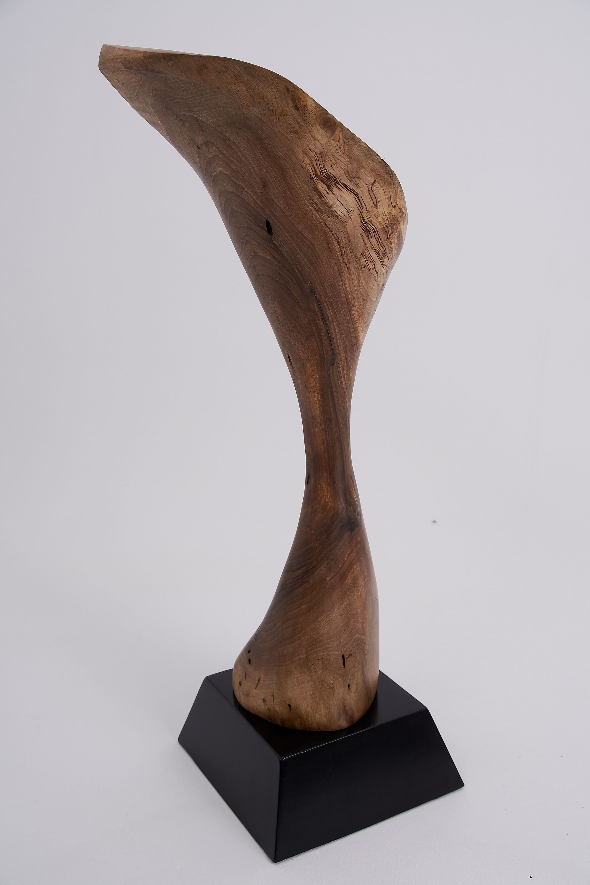 Still Stand Abstract Wood Sculpture - image 8