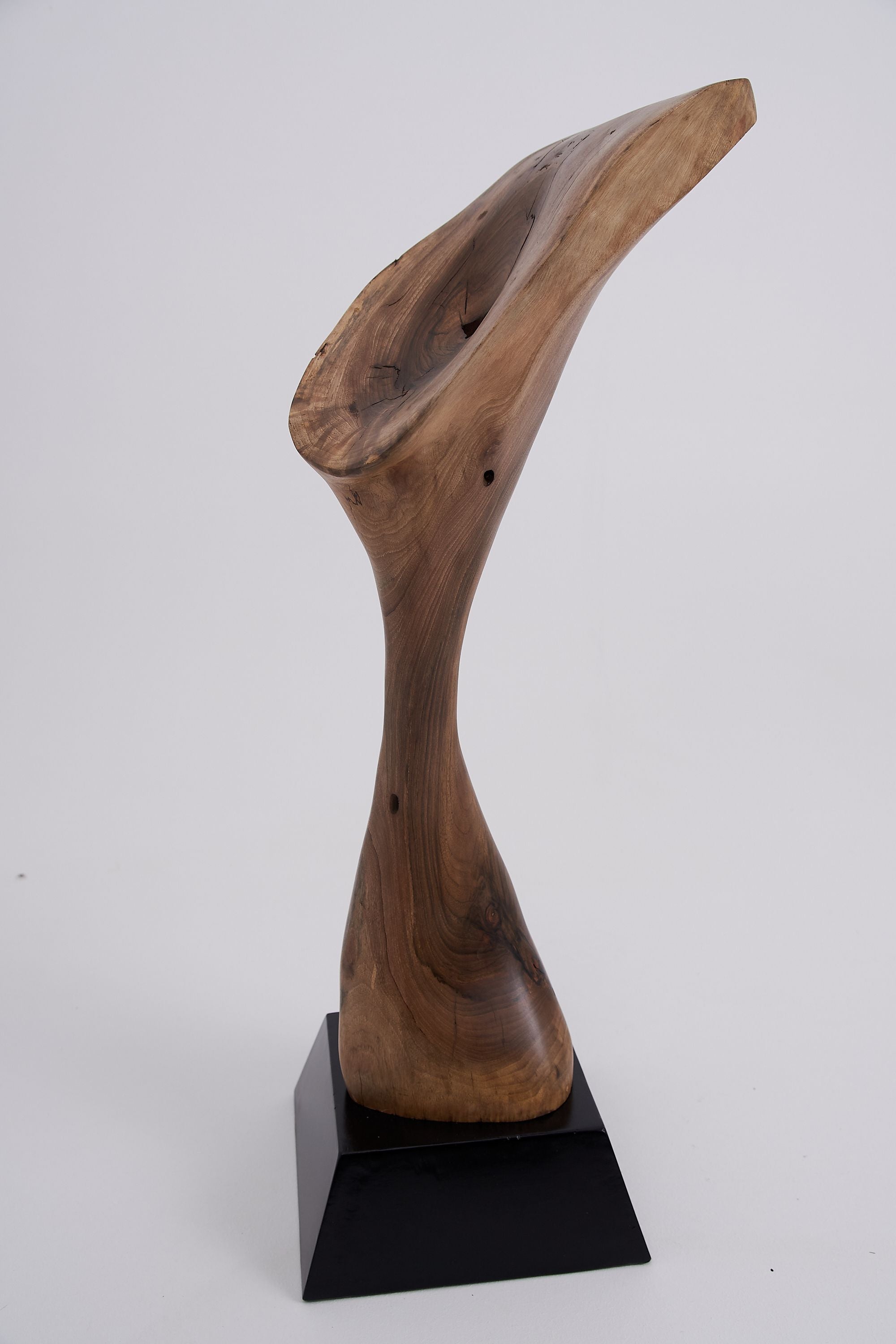 Still Stand Abstract Wood Sculpture - image 6