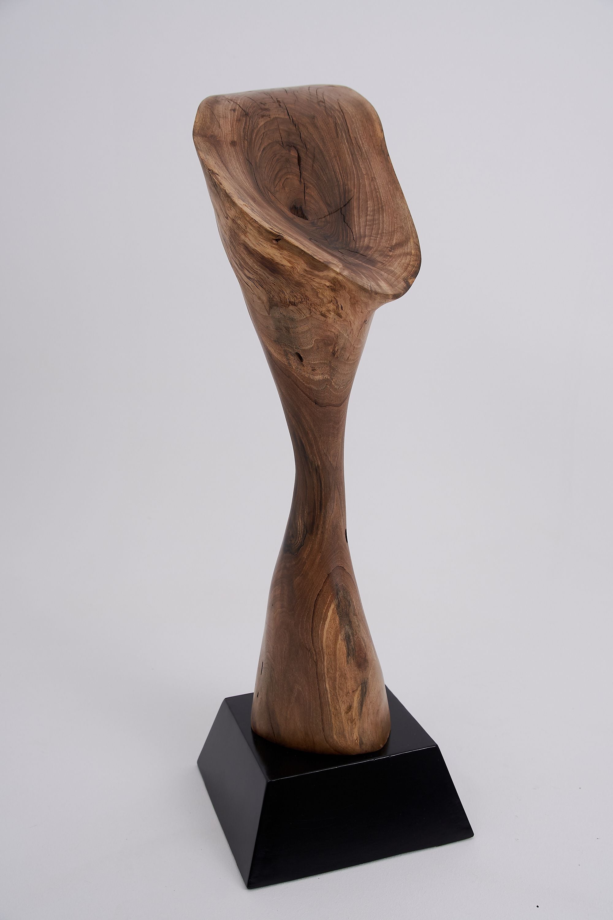 Still Stand Abstract Wood Sculpture - image 12