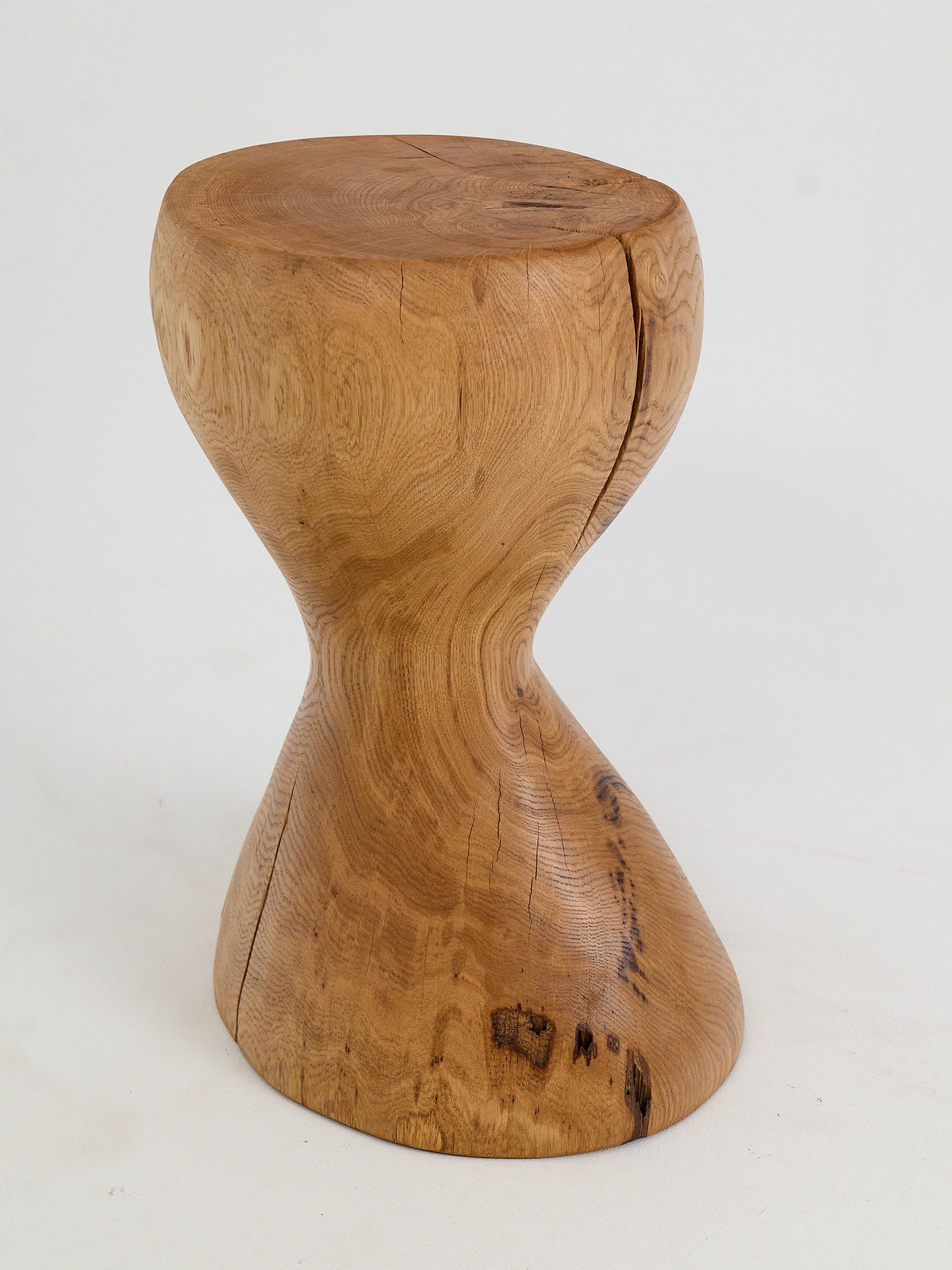 Leszy, Sculptural Side Table Carved in Solid Wood - image 10