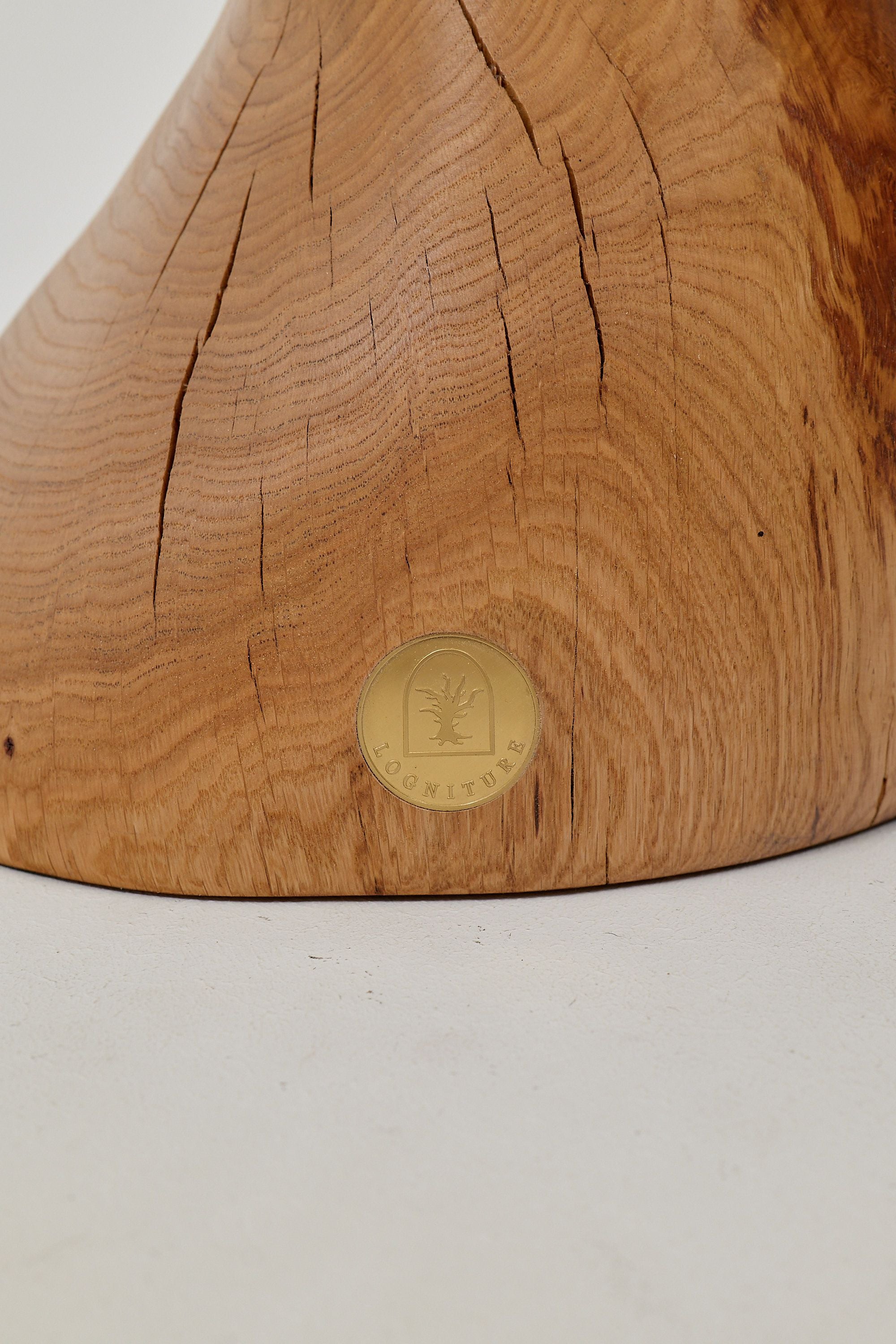 Leszy, Sculptural Side Table Carved in Solid Wood - image 8